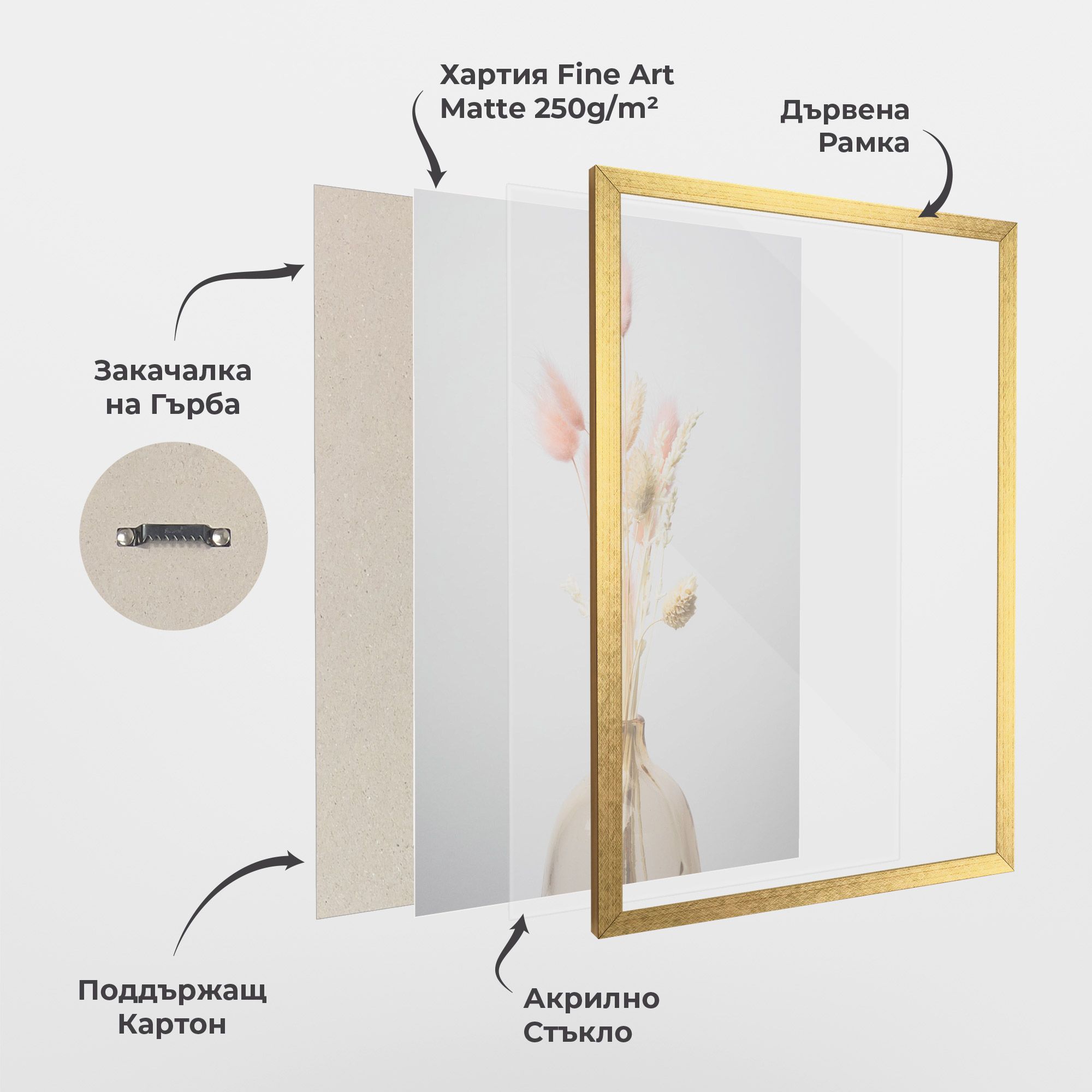 Pink Cream Flower Vase mockup 1