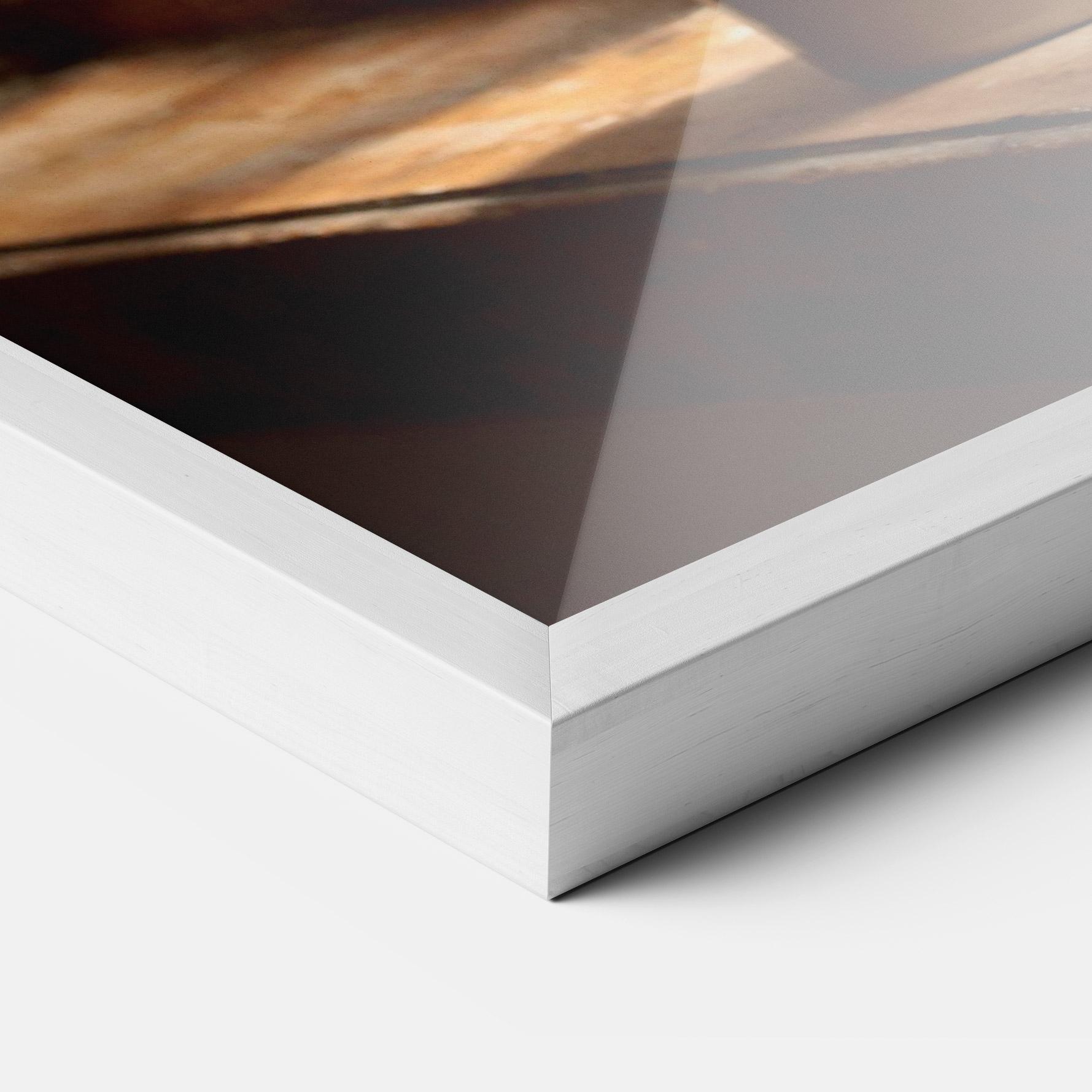 Рамкиран постер Vintage Vase Flowers mockup 3