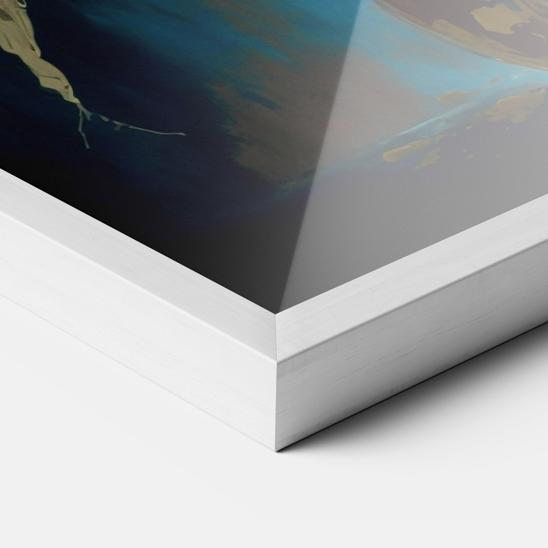 Yellow Art Vase mockup 3