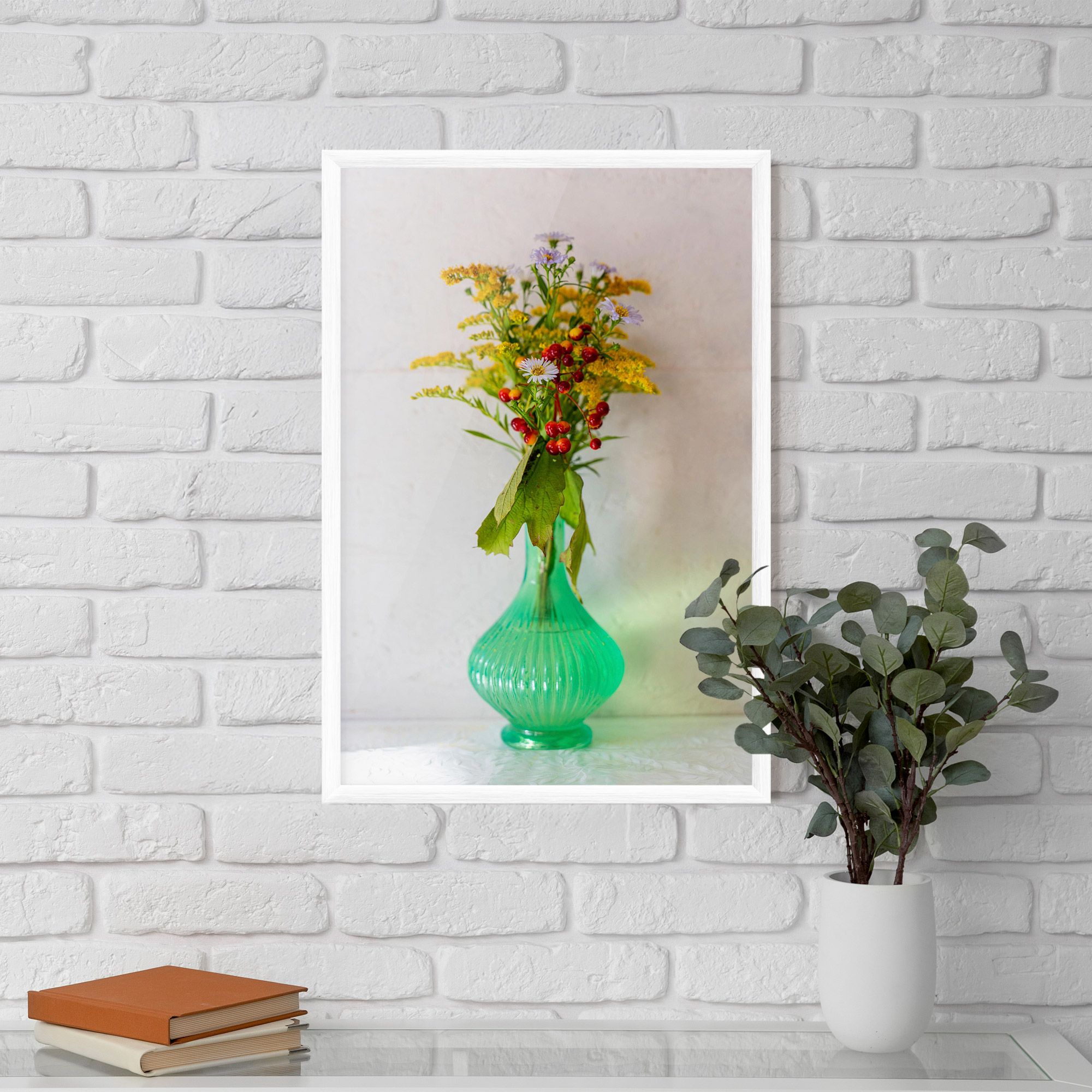Green Pretty Vase mockup 5