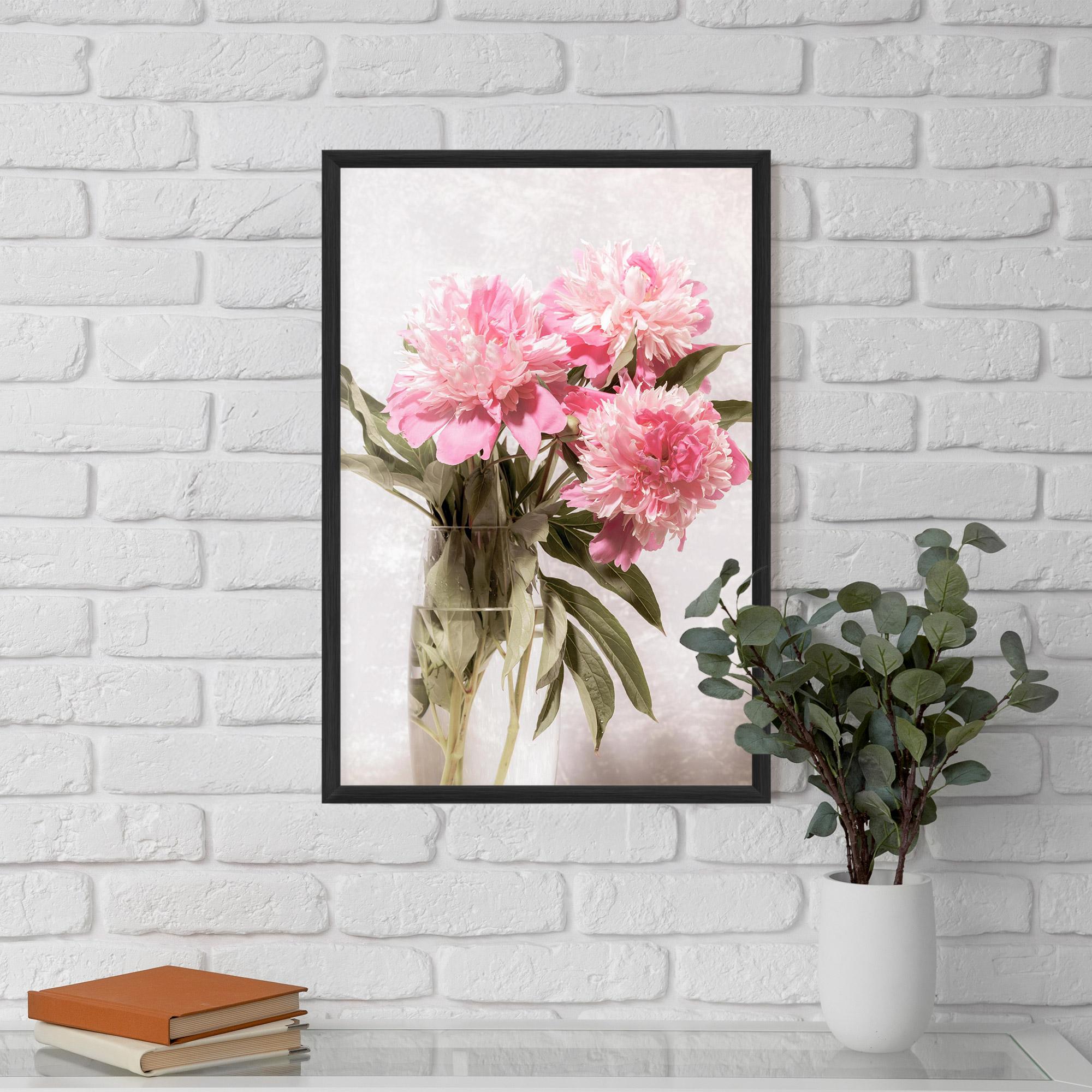 Рамкиран постер Bouquet Vase mockup 5