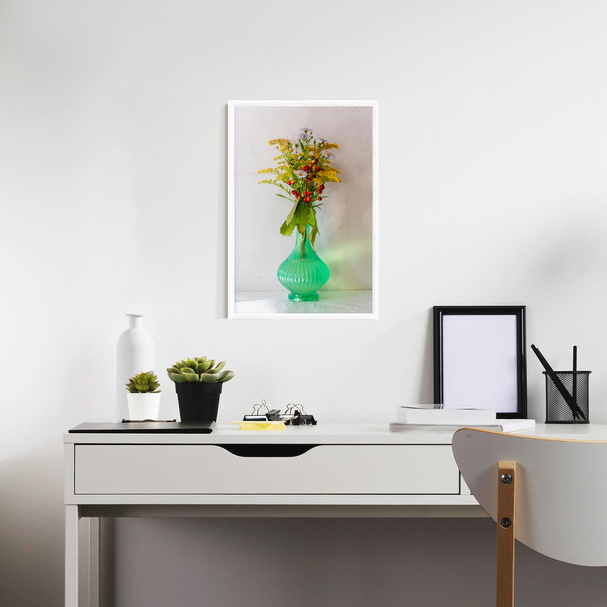 Green Pretty Vase mockup 7