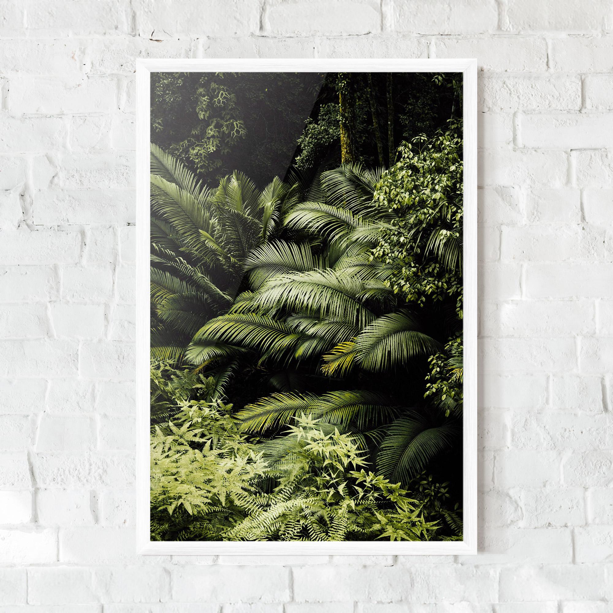 Рамкиран постер Into The Jungle mockup 0