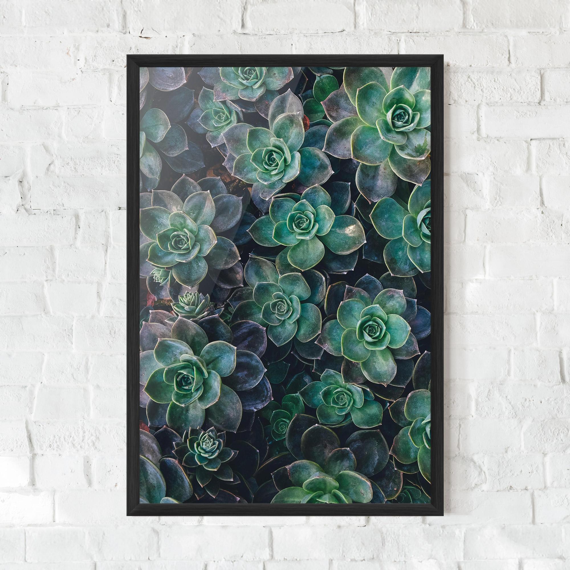 Рамкиран постер Green Lilac Tree mockup 0