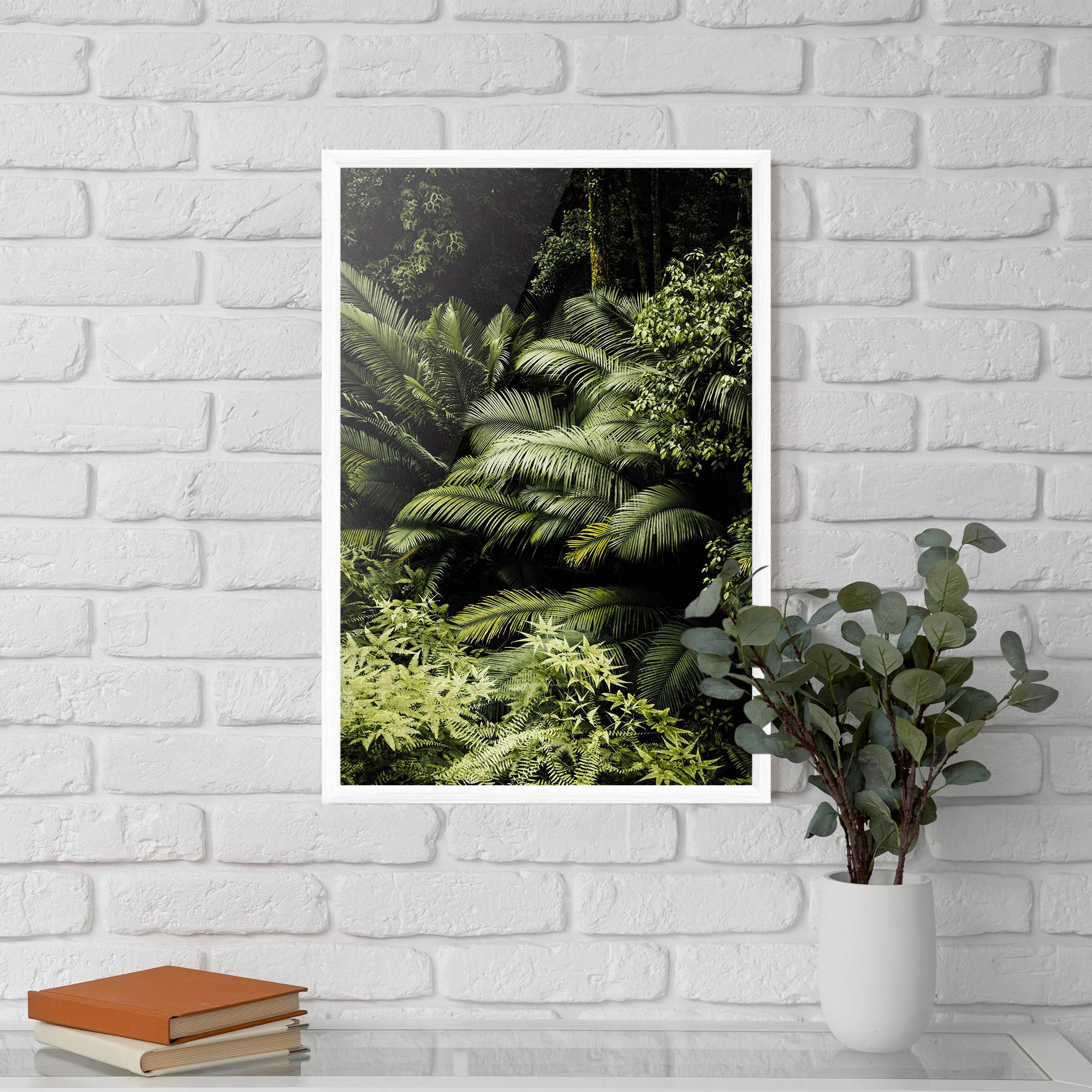 Рамкиран постер Into The Jungle mockup 5