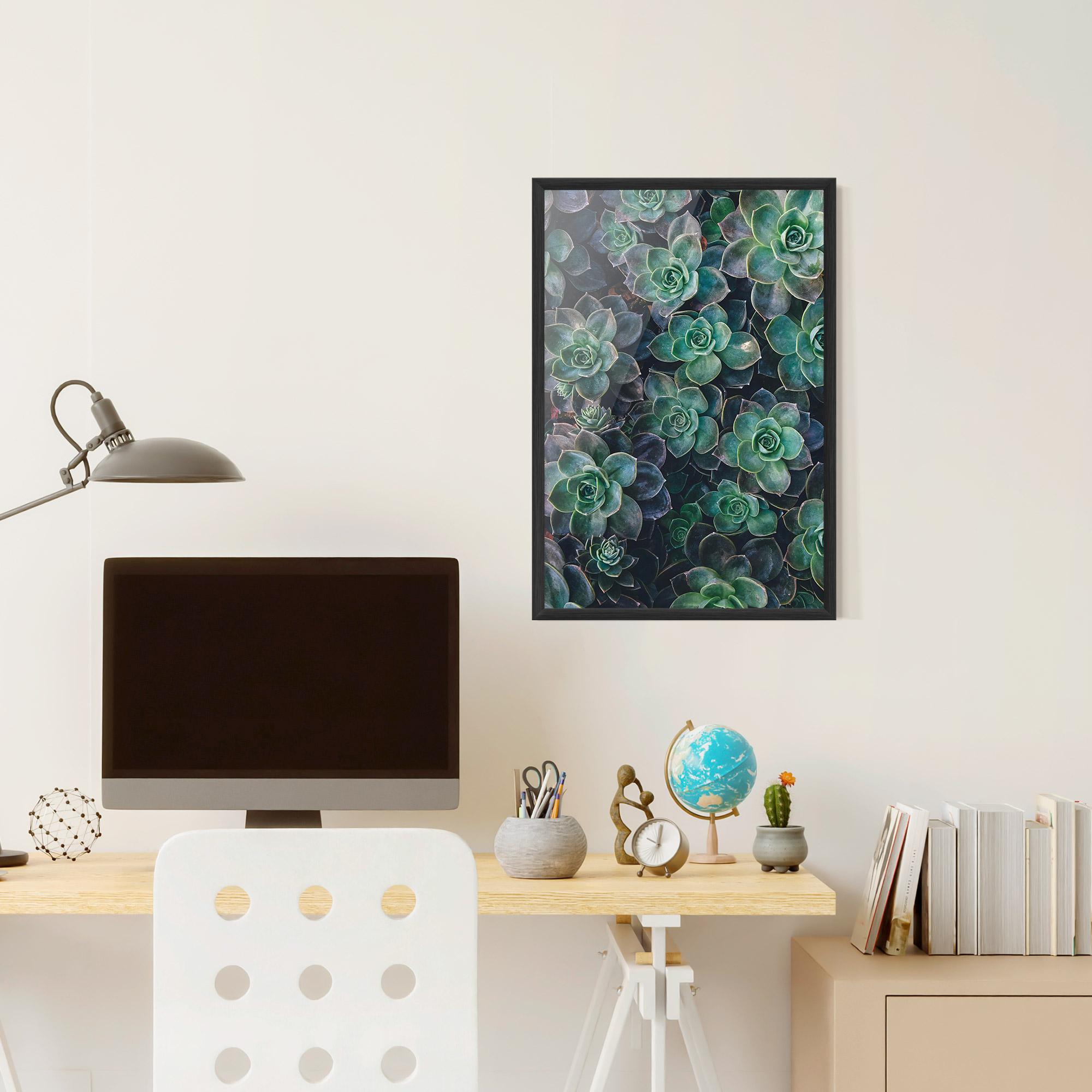 Рамкиран постер Green Lilac Tree mockup 6