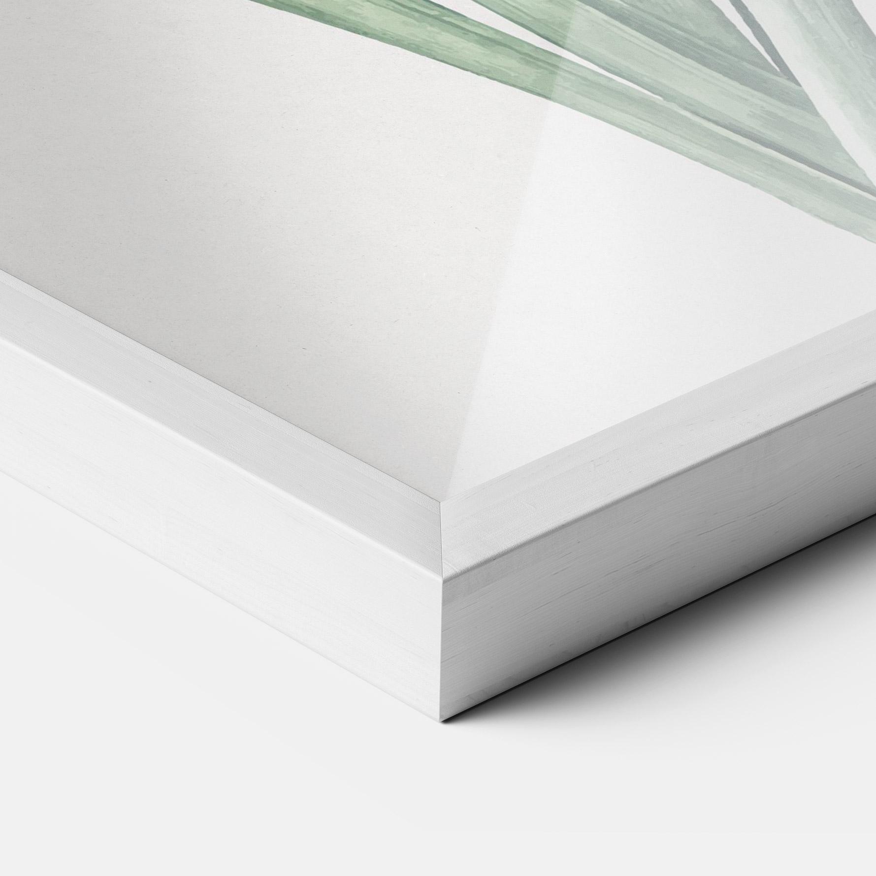 Рамкиран постер Dark Blue Iris mockup 3