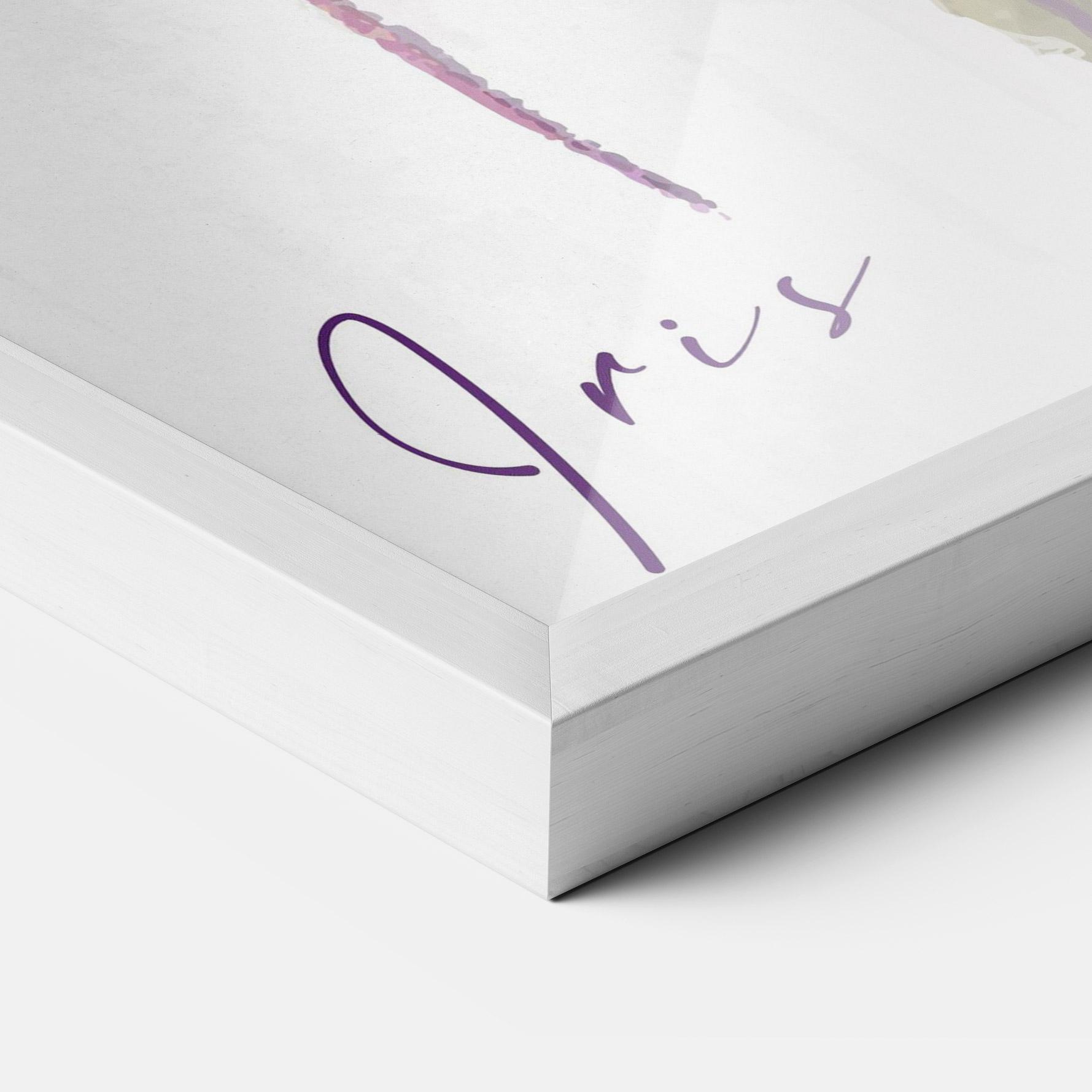 Рамкиран постер Iris Drop mockup 3