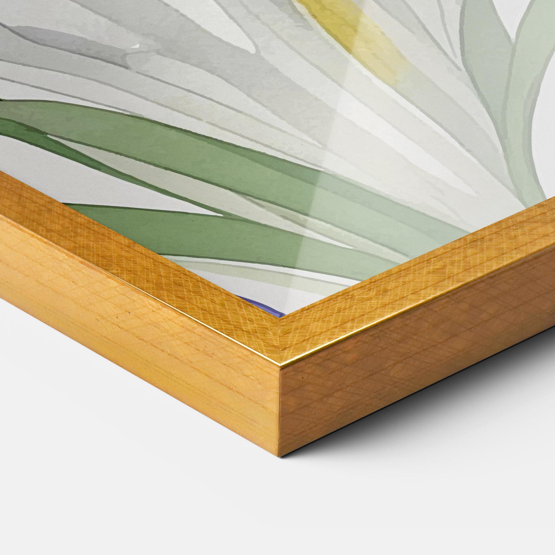 Рамкиран постер Irirs Hand Drawn mockup 3