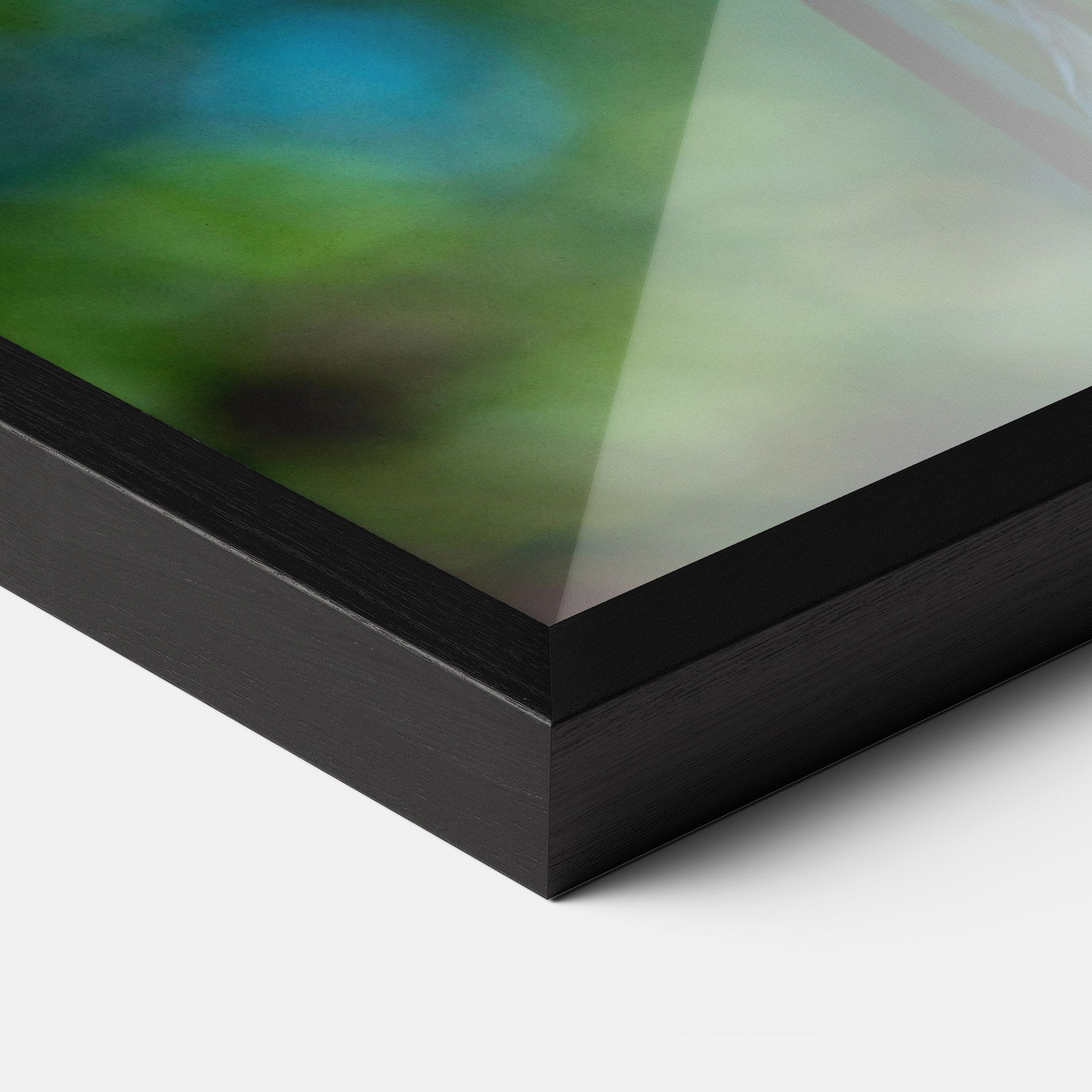 Blue Iris In The Garden mockup 3