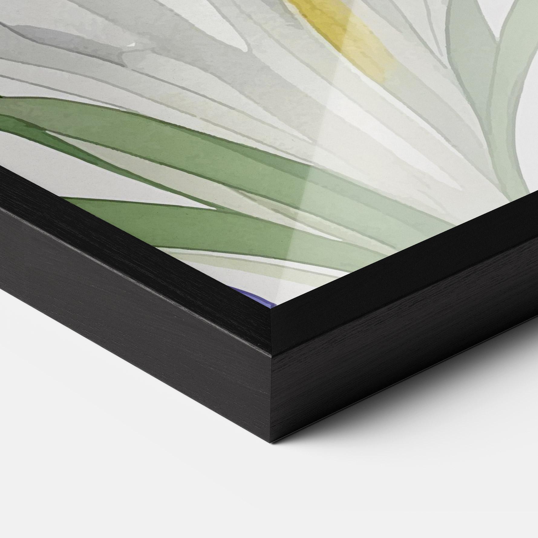 Рамкиран постер Irirs Hand Drawn mockup 3