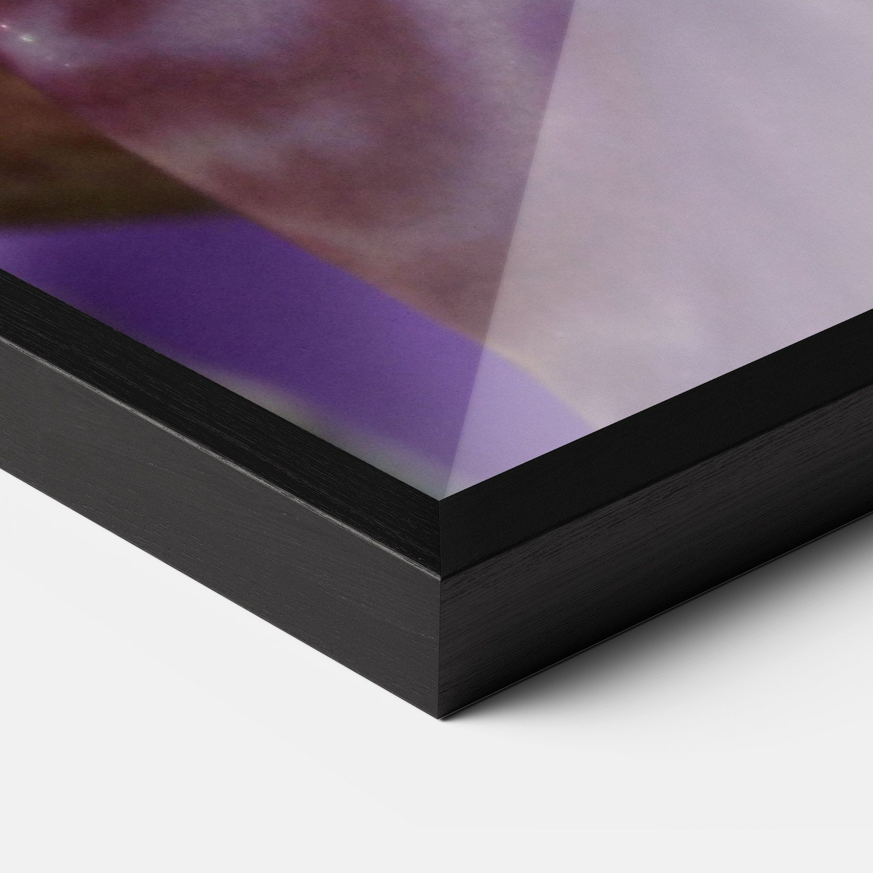 Purple Iris Close Up mockup 3