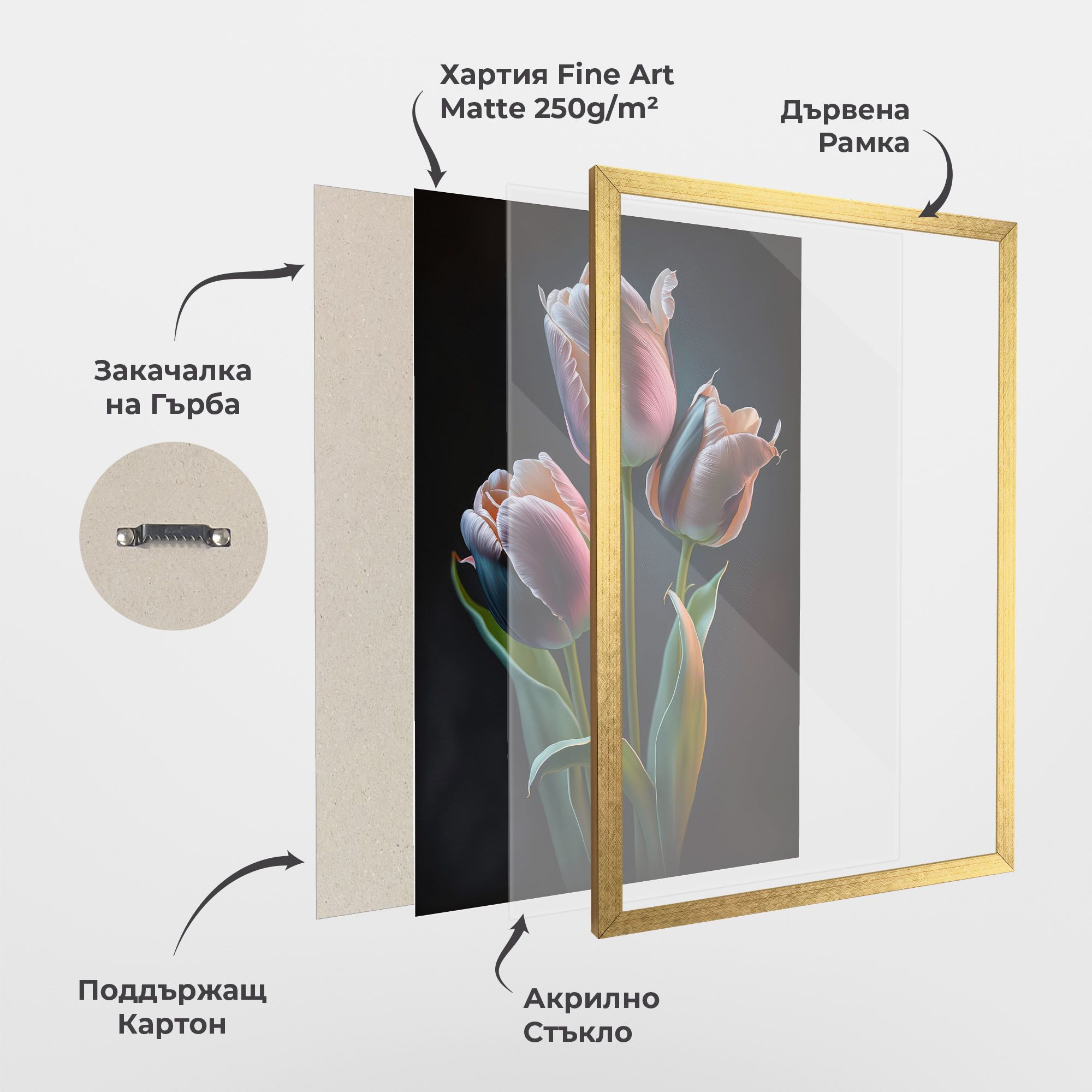 Light Purple Tulips mockup 1