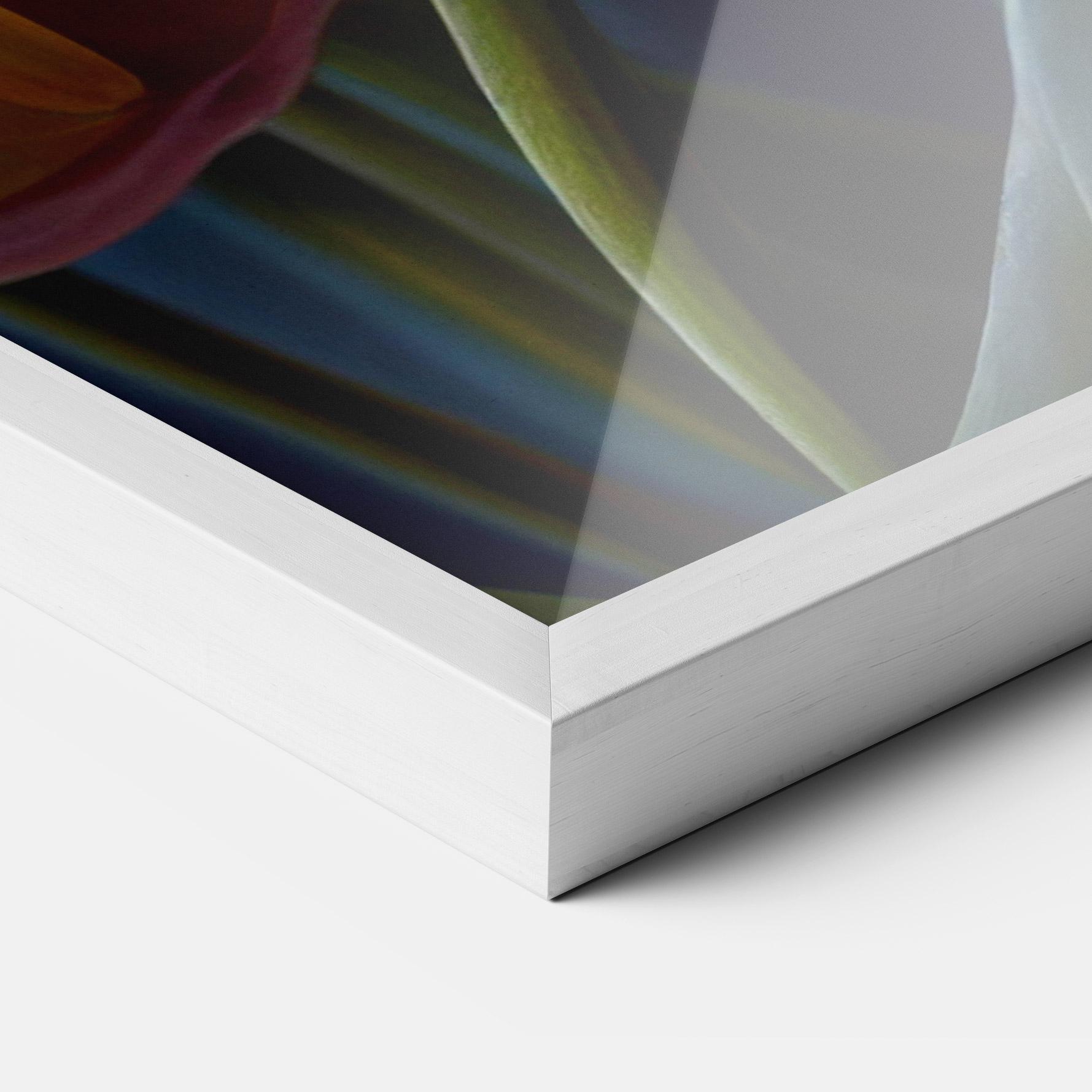 Рамкиран постер Pretty Yellow Tulips mockup 3