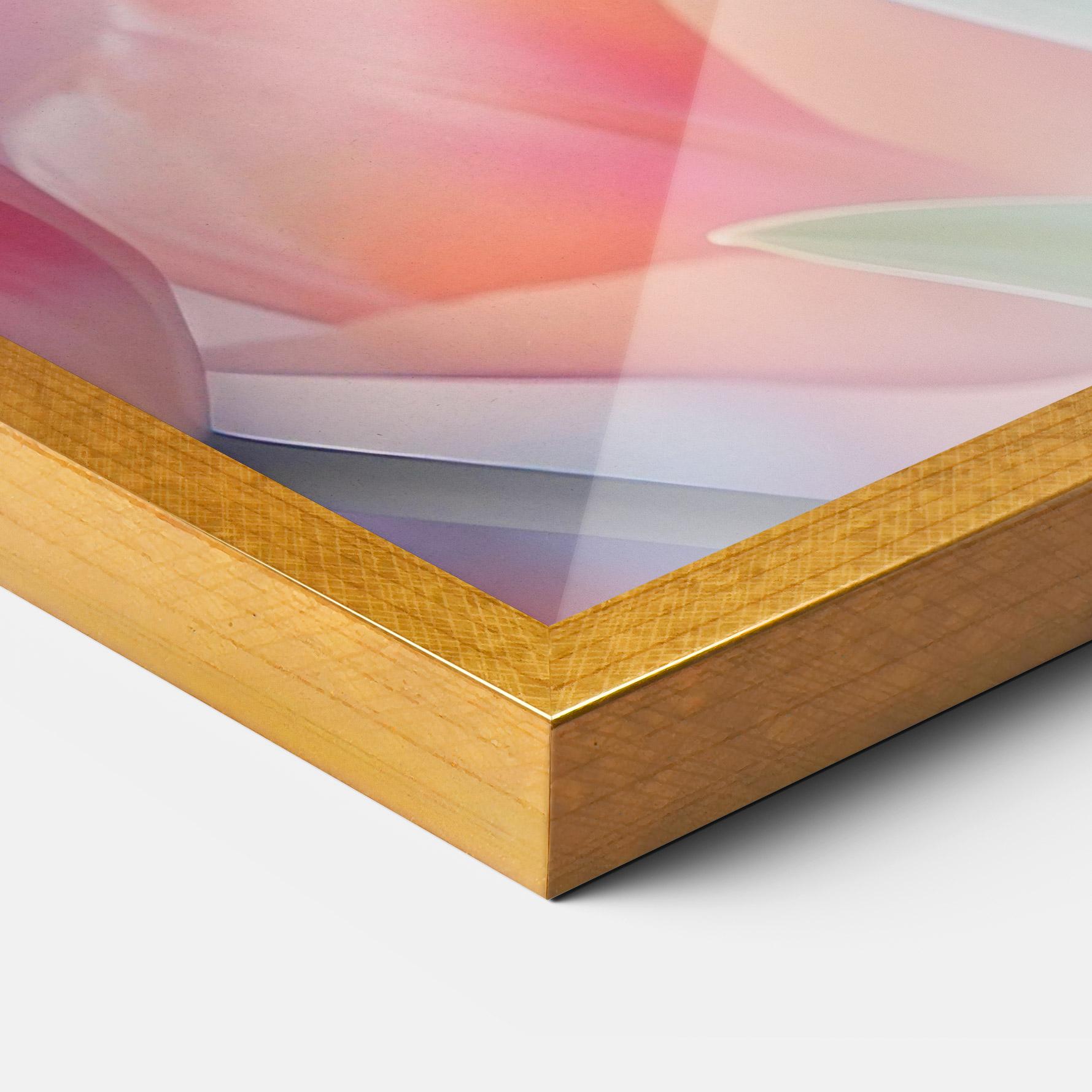 Рамкиран постер Dreamy Tulips mockup 3