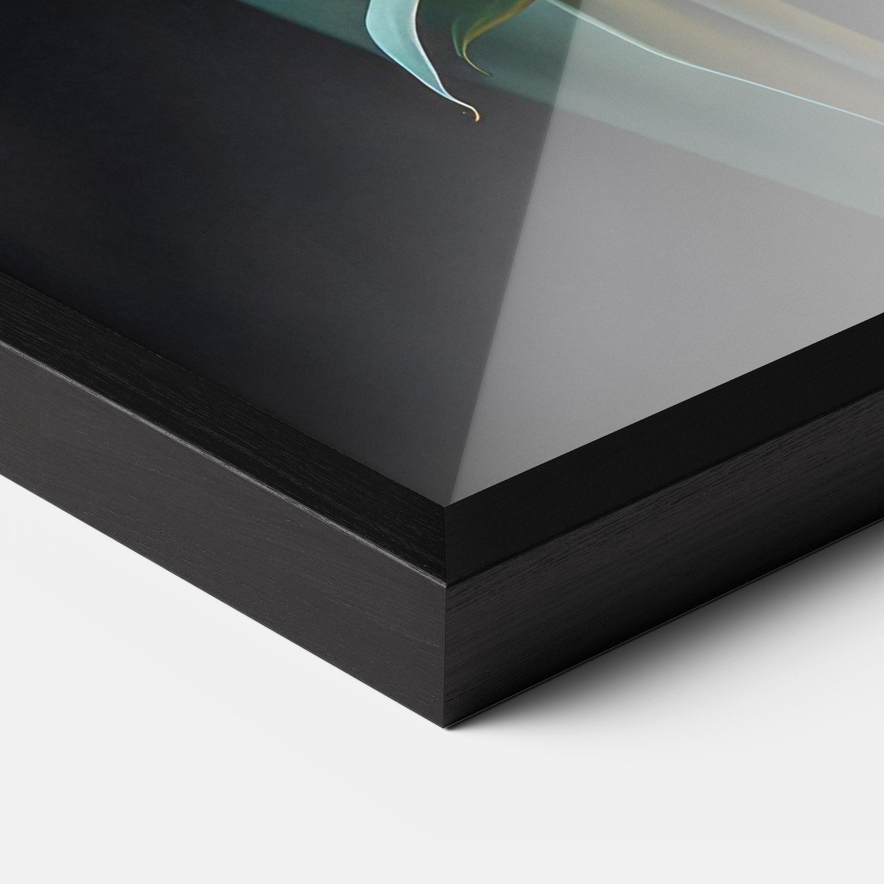 Рамкиран постер Light Purple Tulips mockup 3