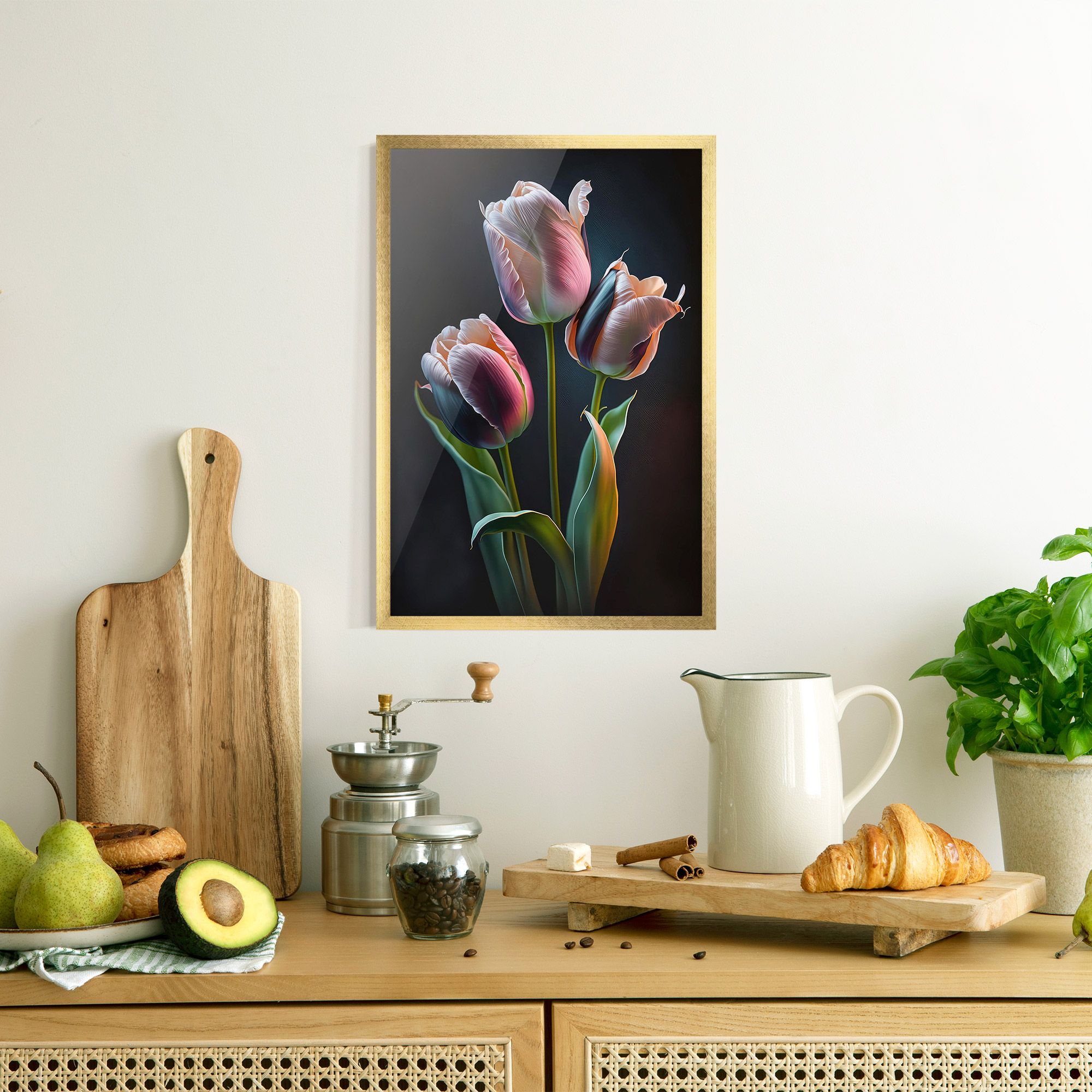 Light Purple Tulips mockup 8