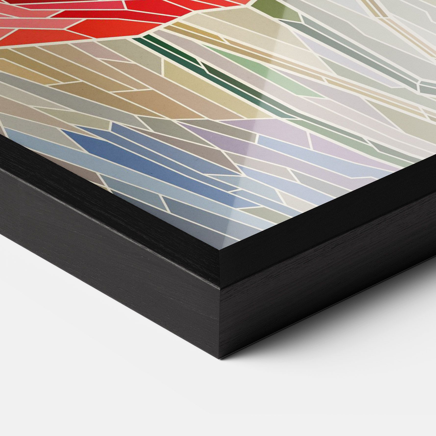 Poppy Stained Glass mockup 3