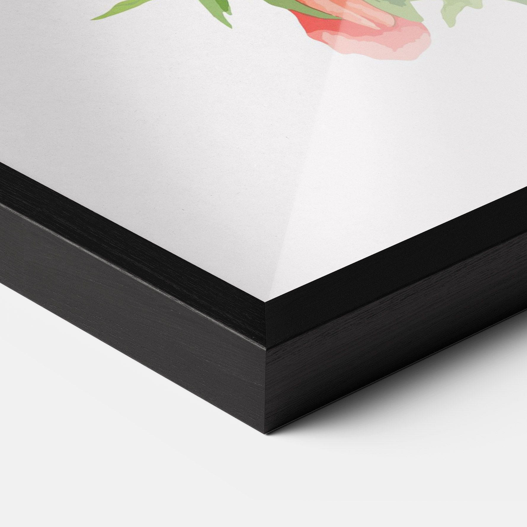 Red Pastel Poppy mockup 3