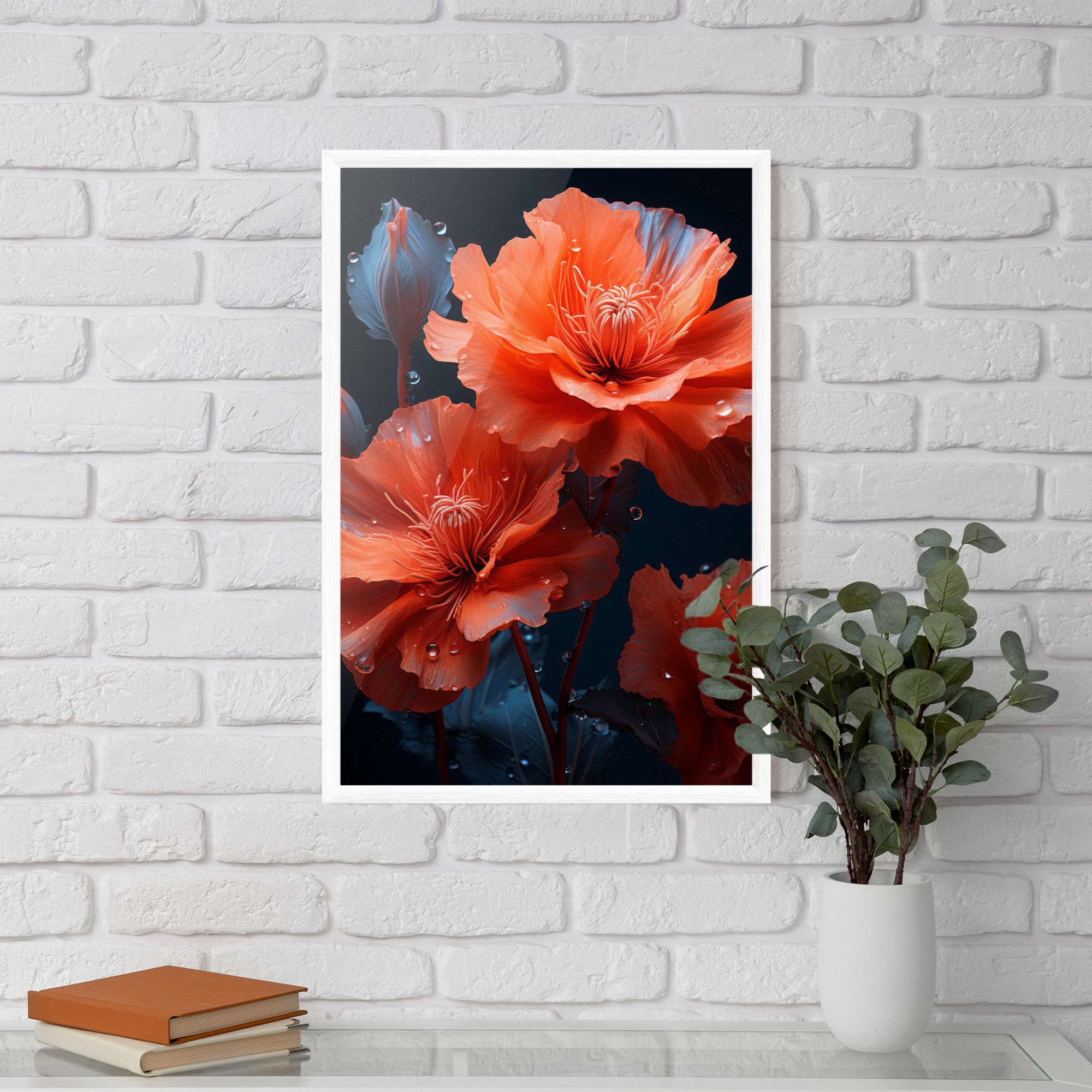 Orange Poppy mockup 5