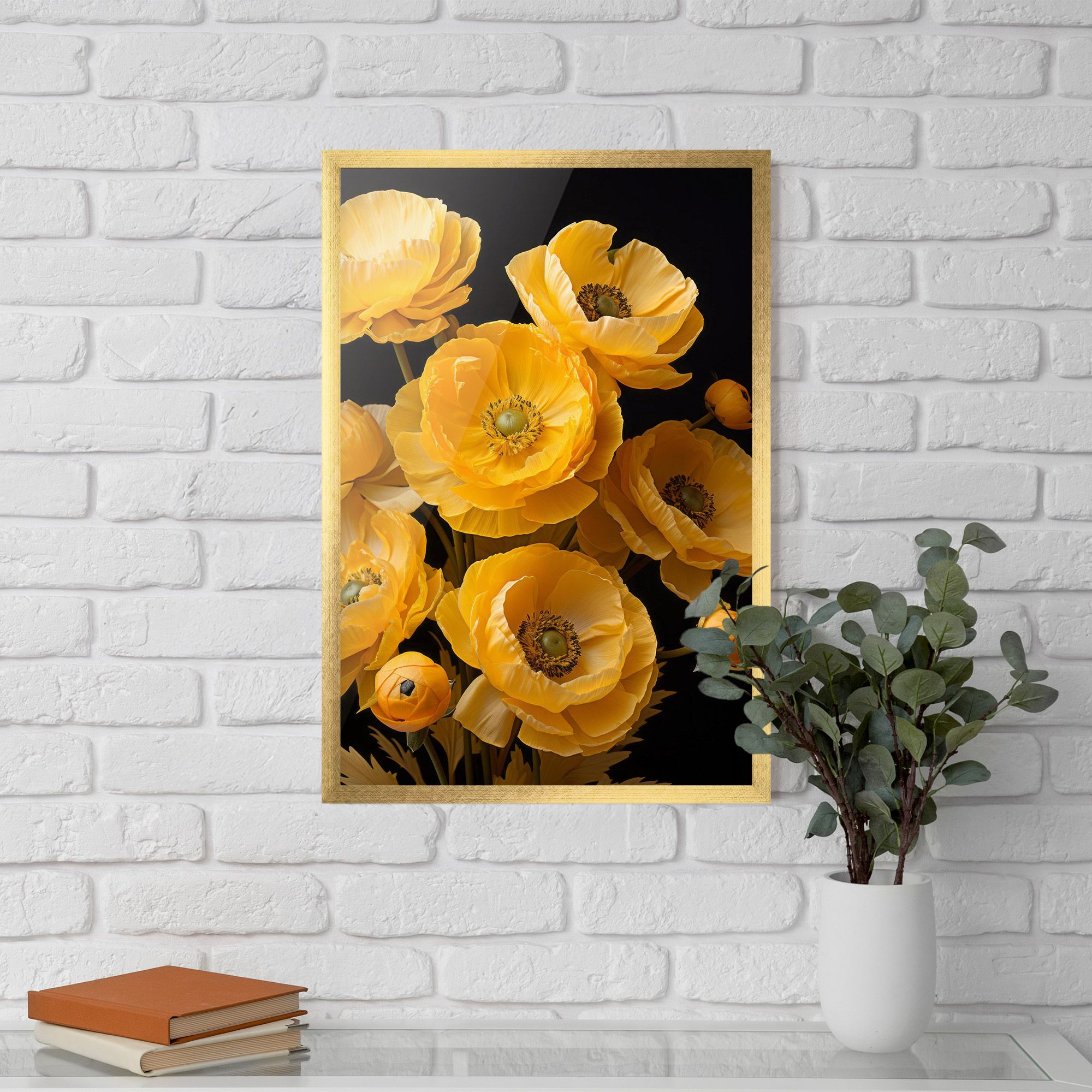 Yellow Poppy mockup 5
