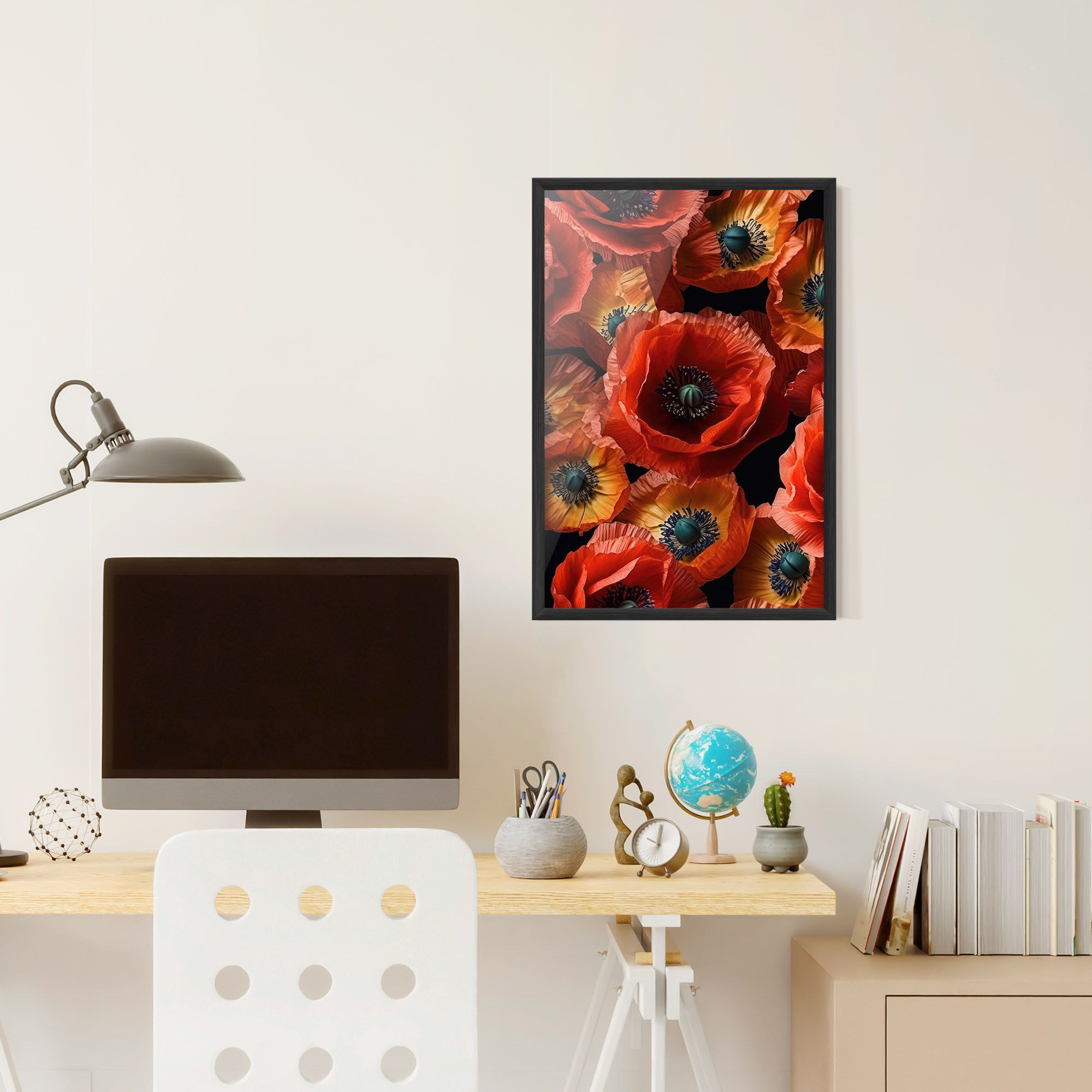 Red Orange Poppy mockup 6