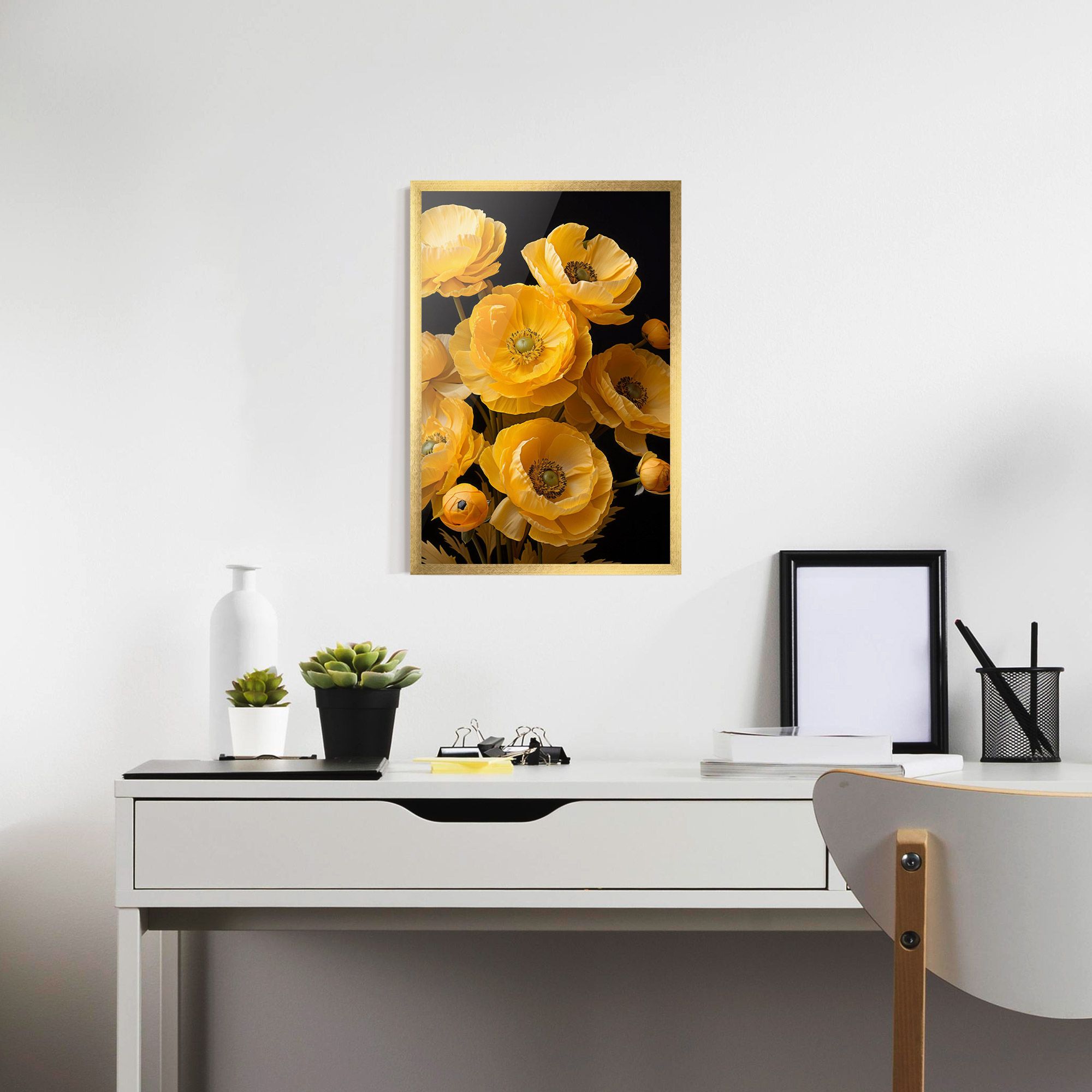 Yellow Poppy mockup 7