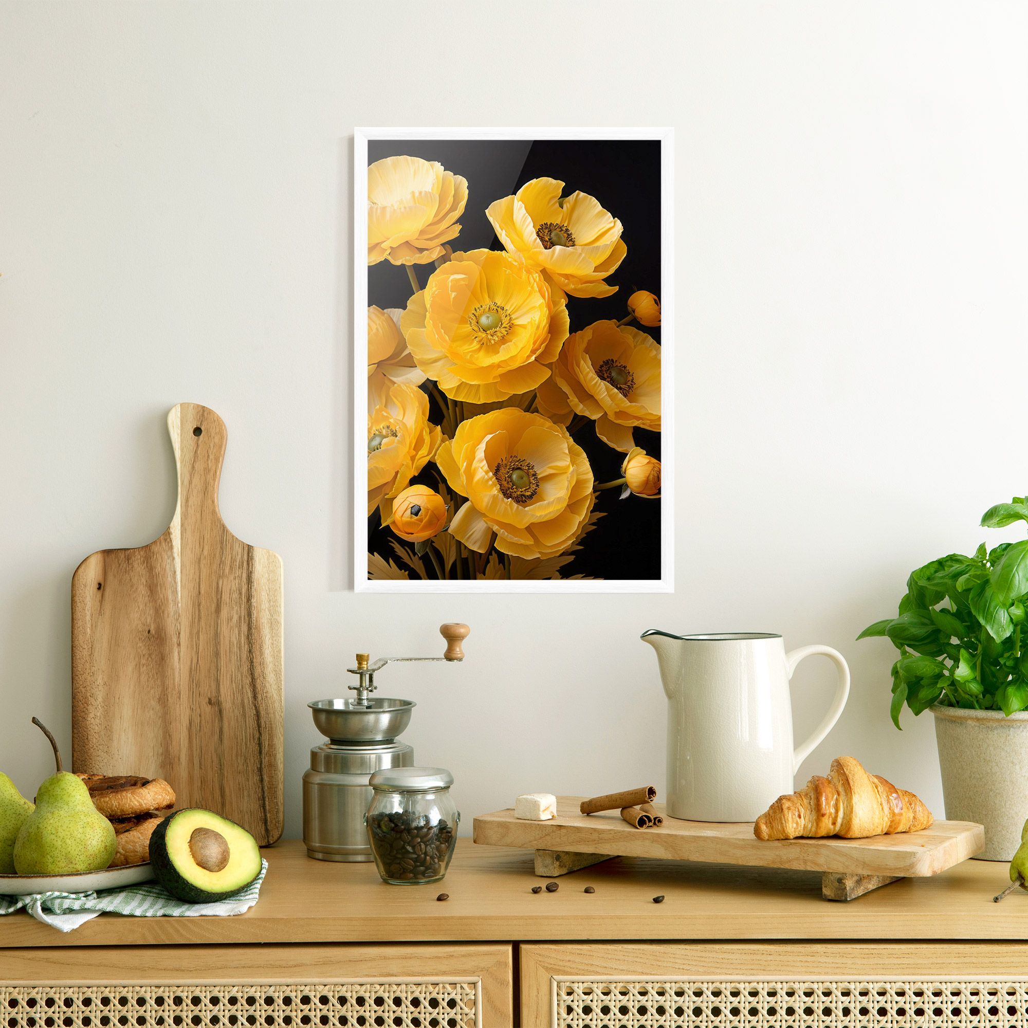 Yellow Poppy mockup 8