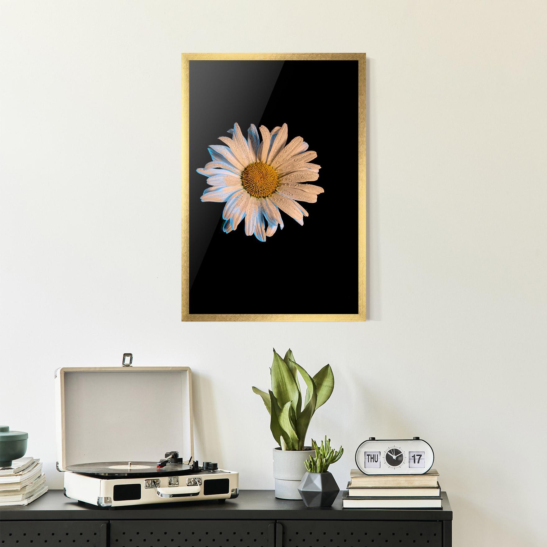 Рамкиран постер Daisy mockup 2