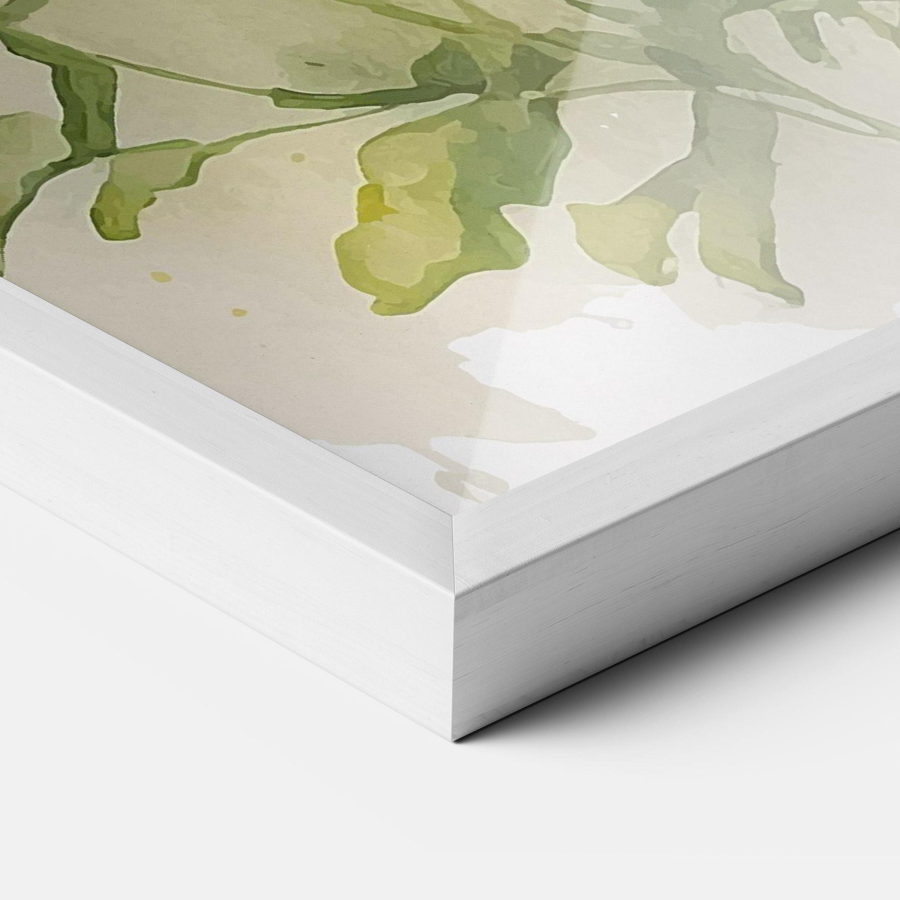 Рамкиран постер Painted Daisy mockup 3