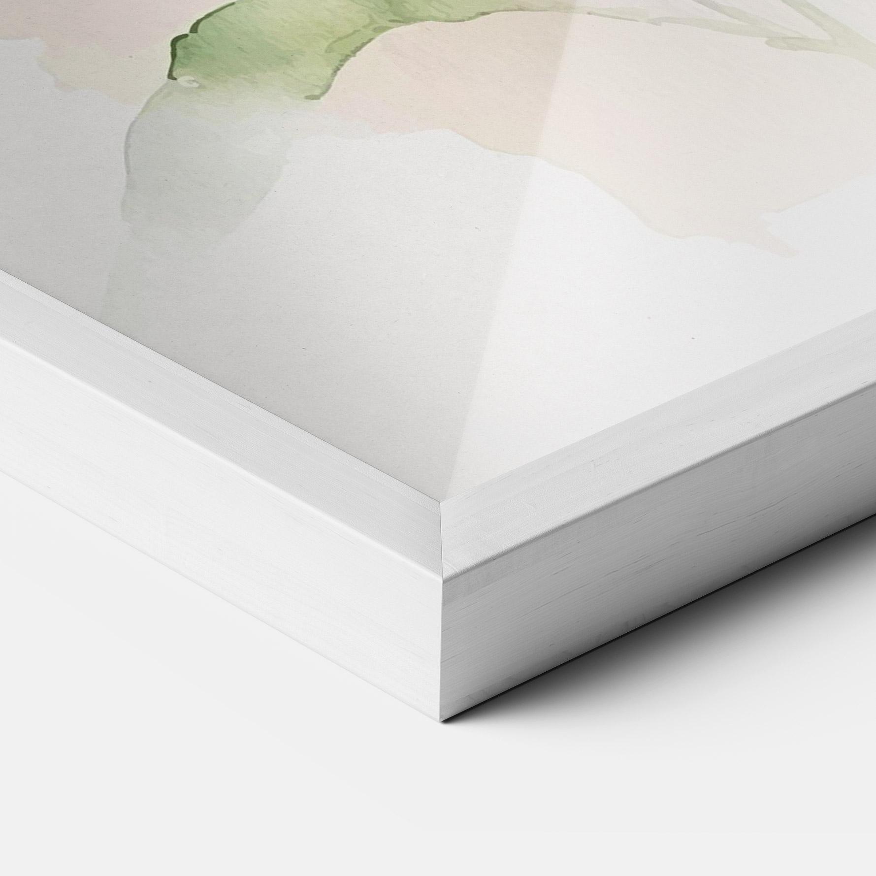 Рамкиран постер Painted Pretty Daisy mockup 3