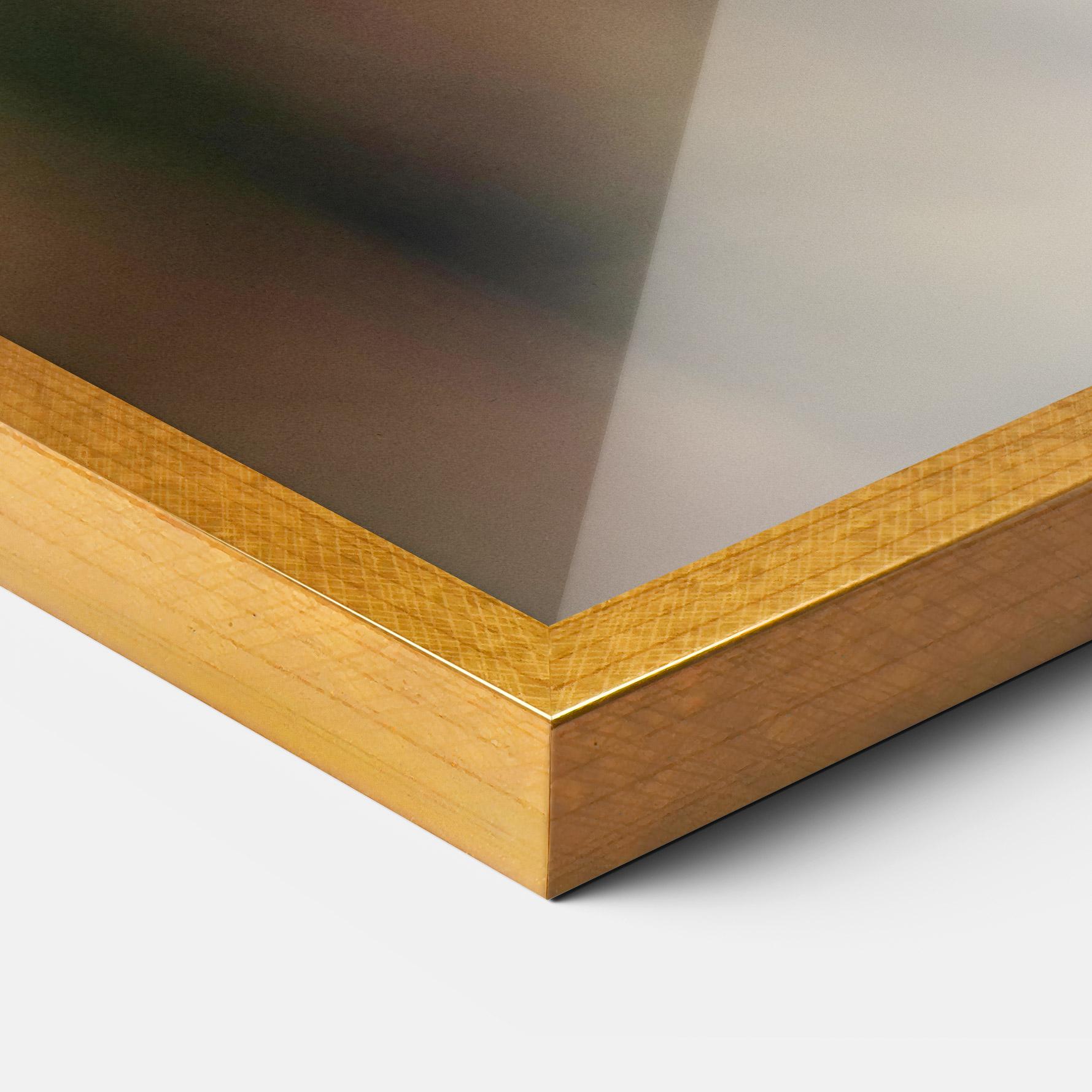 Рамкиран постер Yellow Pastel Daisy mockup 3