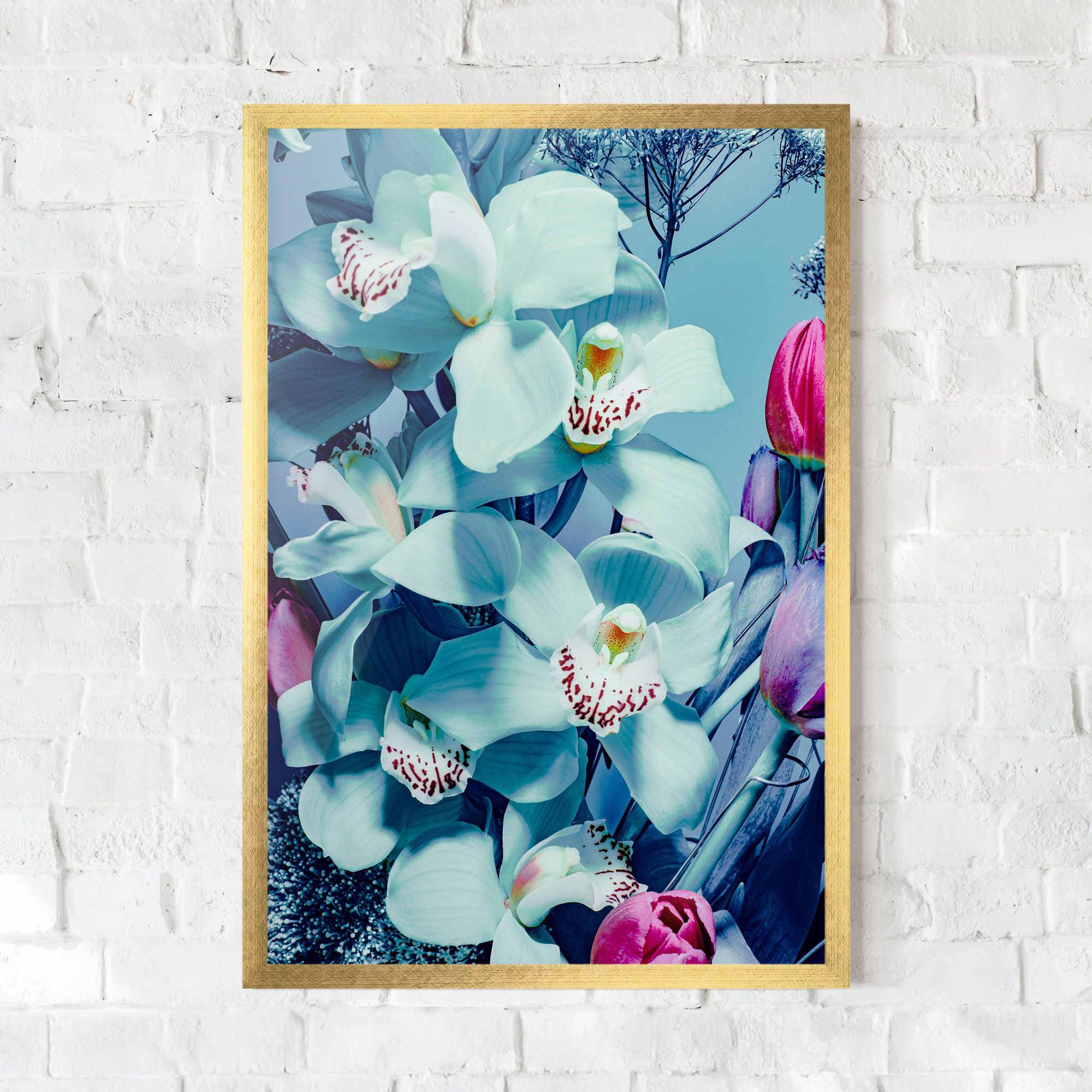 Light Blue Orchids mockup 0