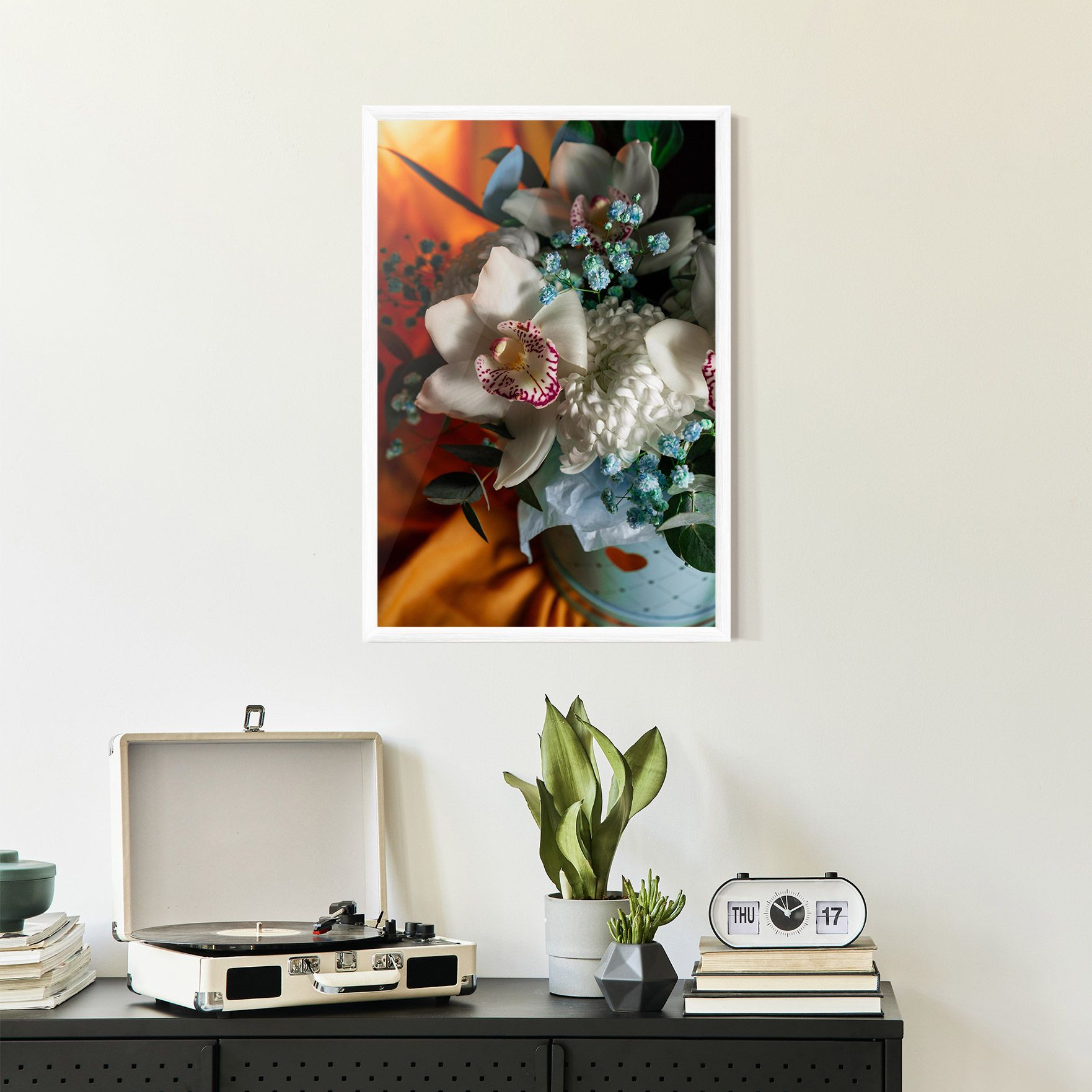 Orchid In Vase mockup 2