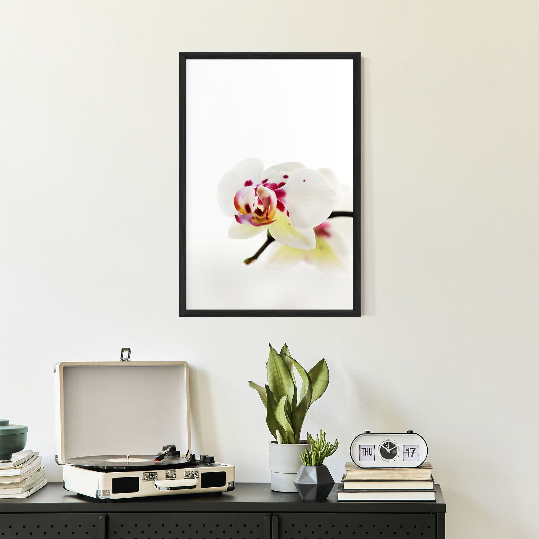 Clean White Orchid mockup 2
