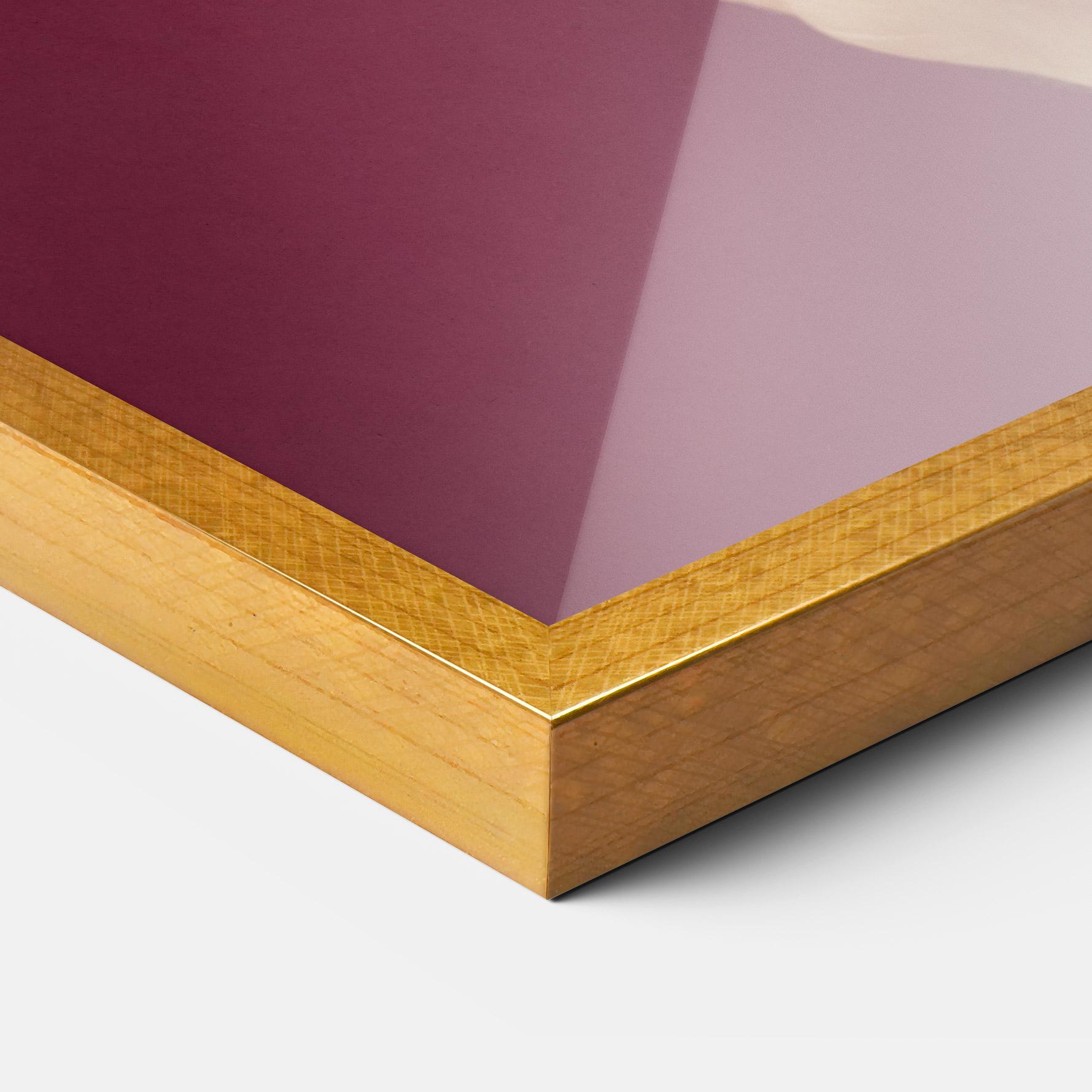 Рамкиран постер Orchid Holding mockup 3