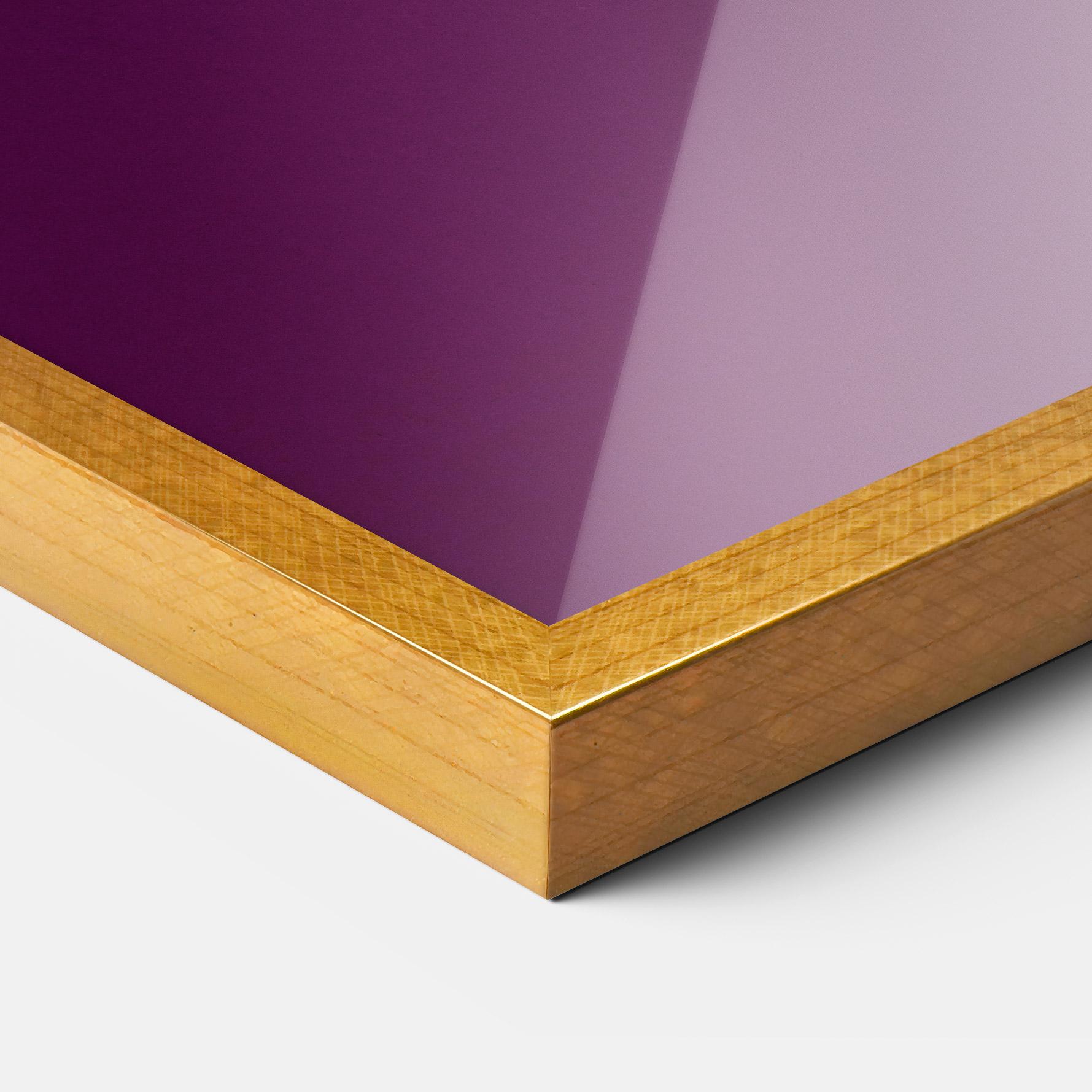 Рамкиран постер Purple Orchid mockup 3