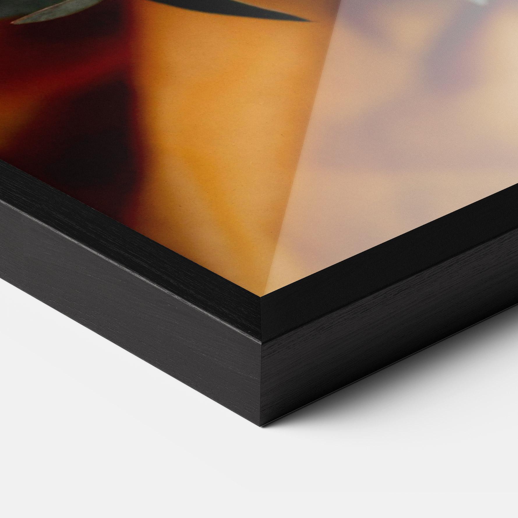 Рамкиран постер Orchid In Vase mockup 3