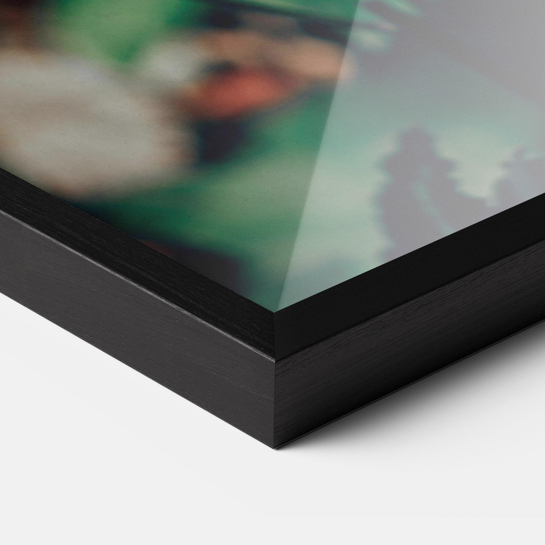 Рамкиран постер White Red Orchid mockup 3