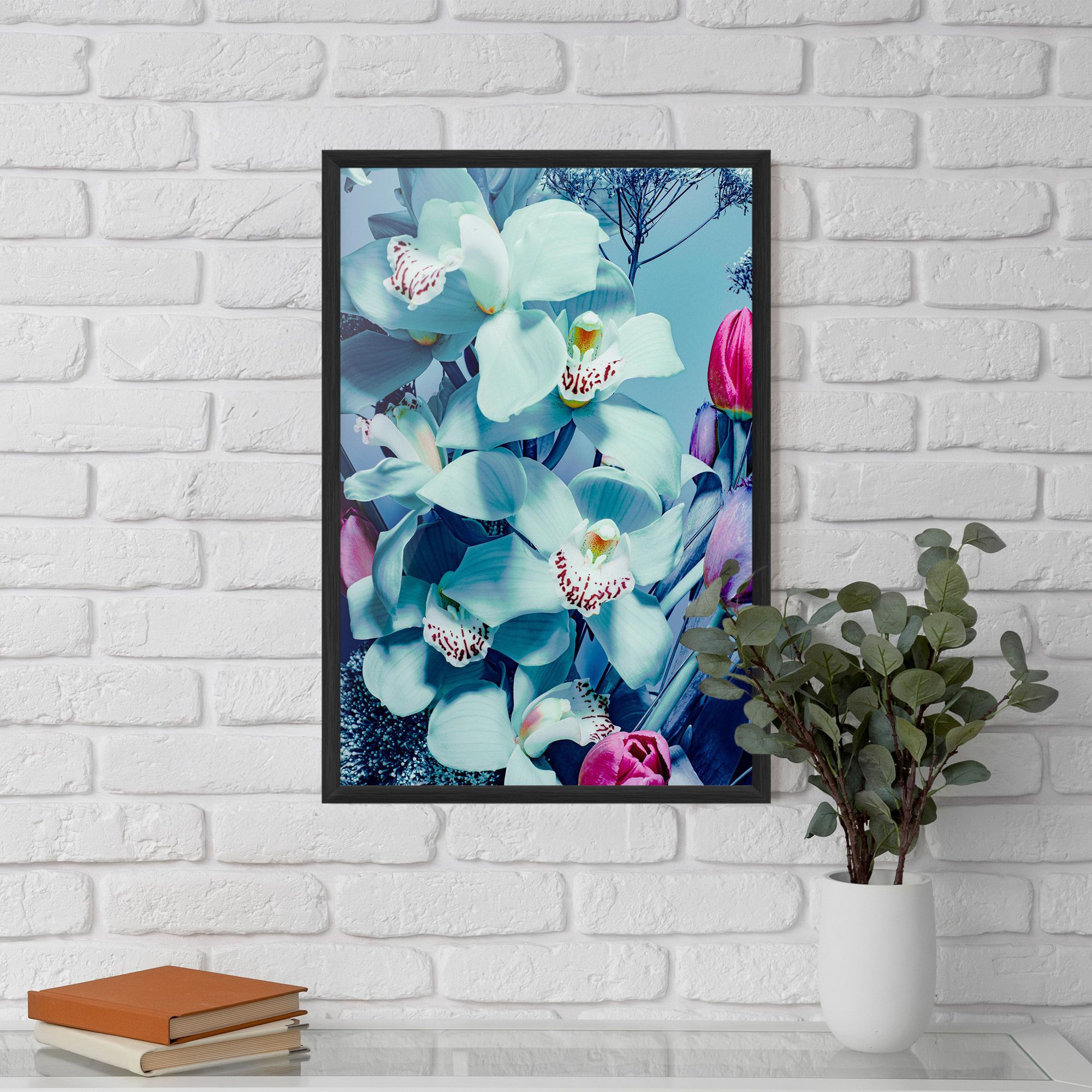 Light Blue Orchids mockup 5