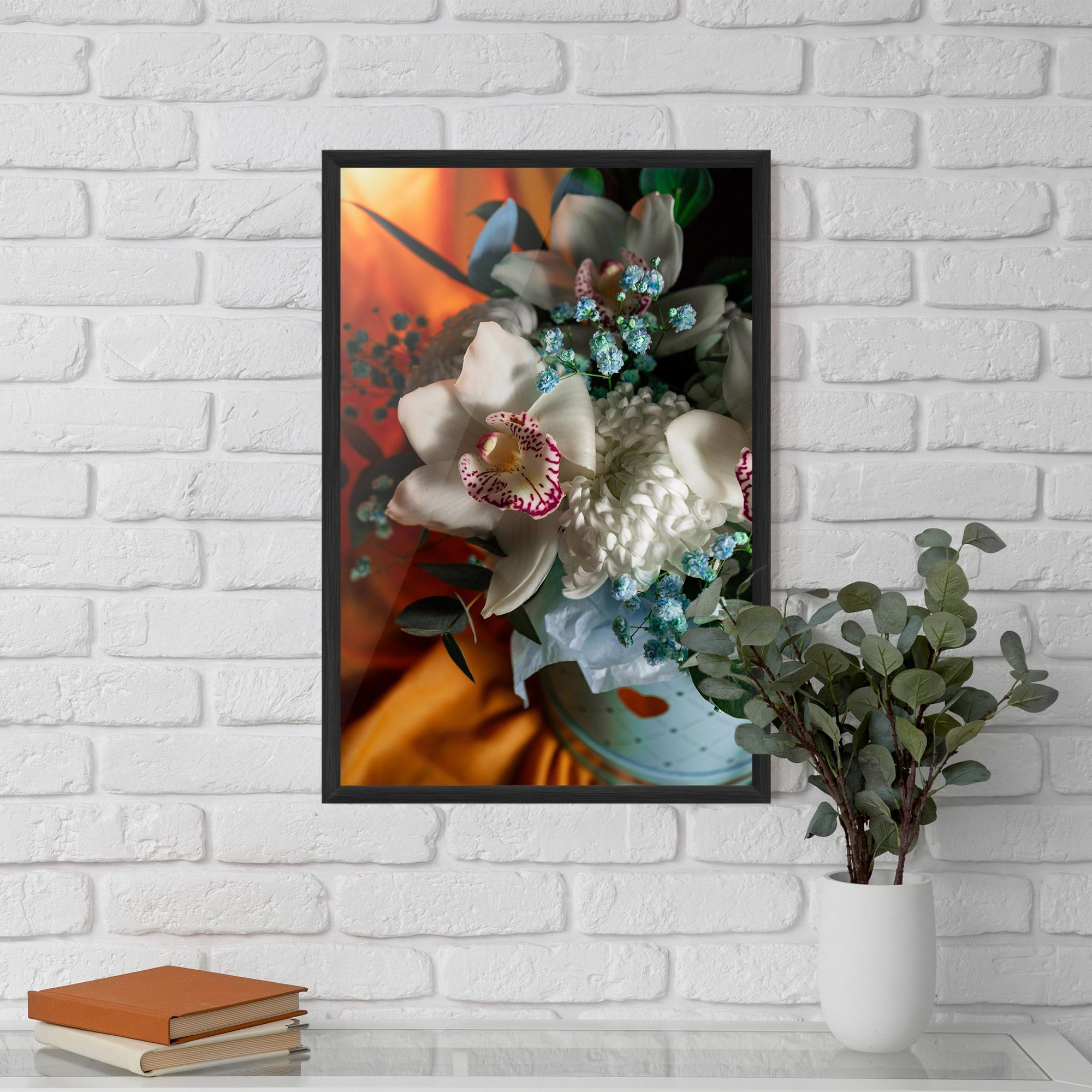 Orchid In Vase mockup 5