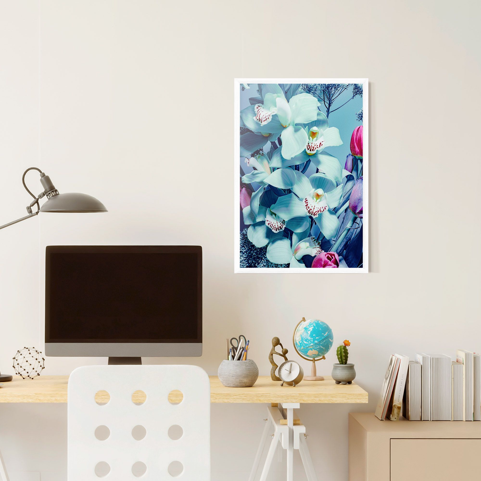 Light Blue Orchids mockup 6