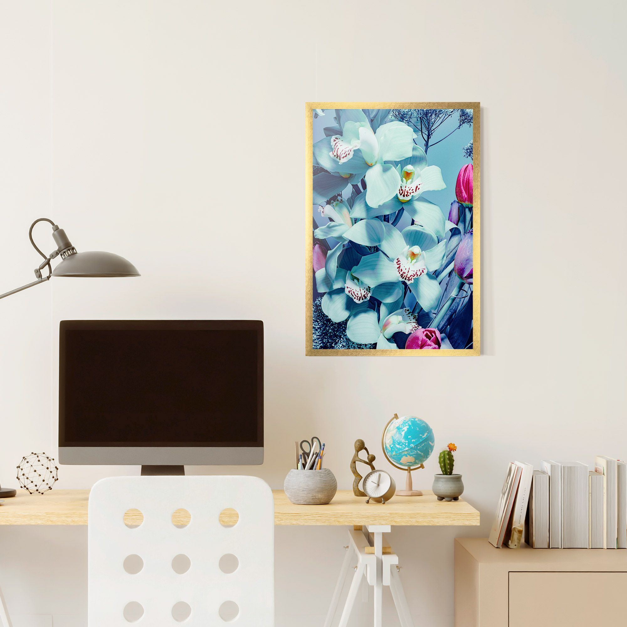 Light Blue Orchids mockup 6