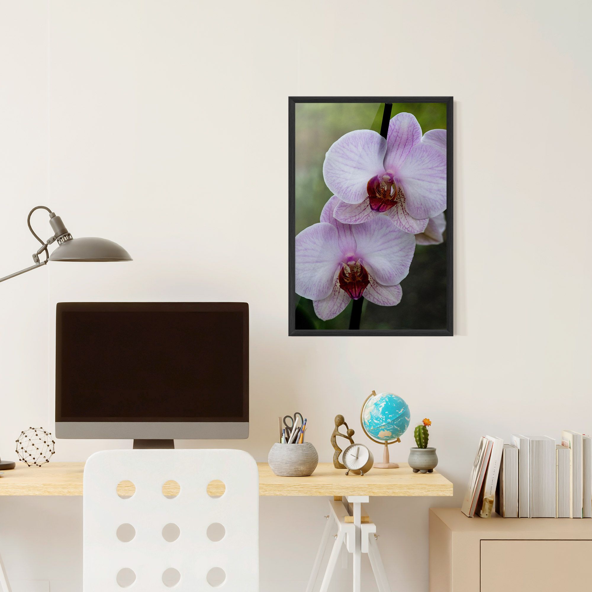 Garden Light Purple Orchid mockup 6