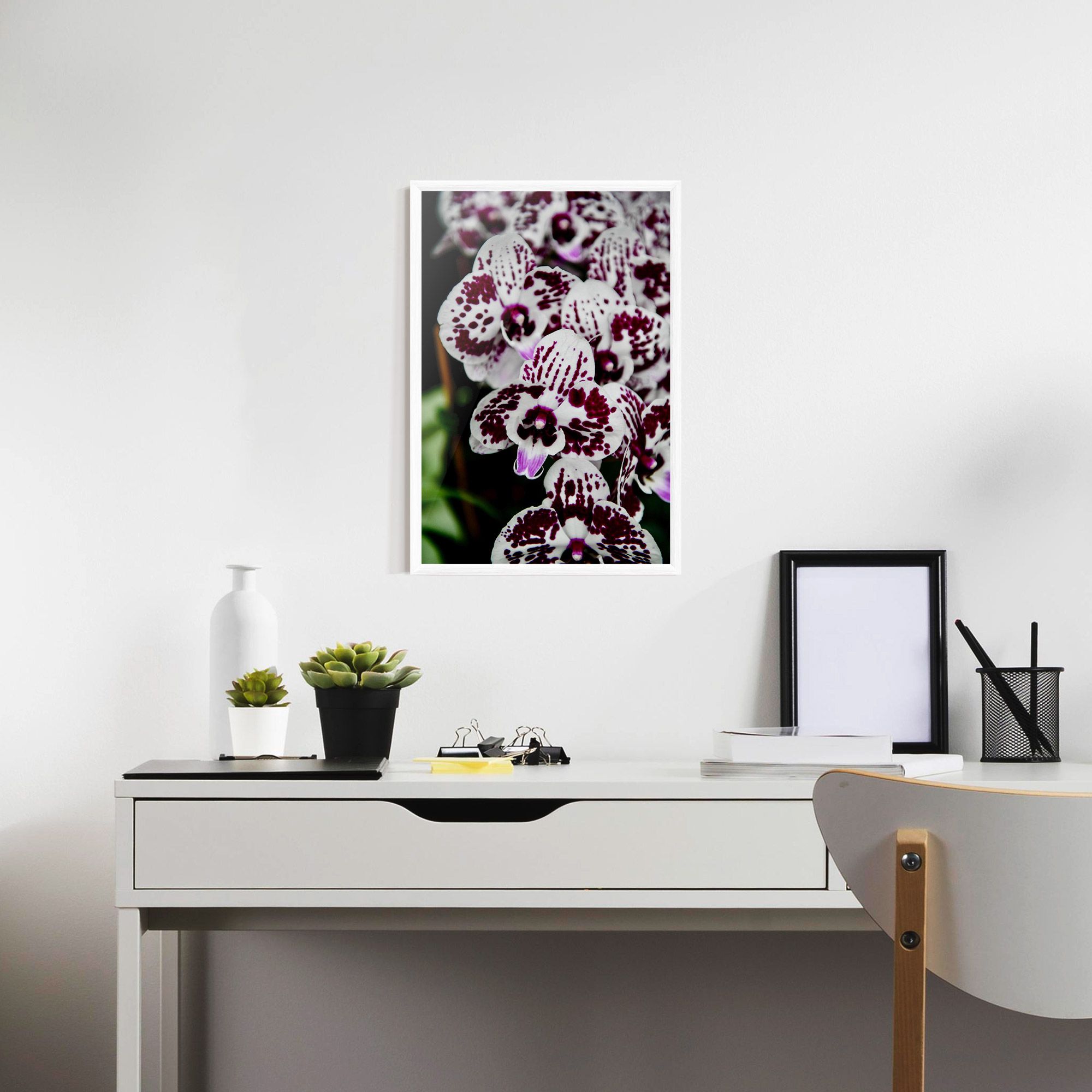 Dark Purple Orchids mockup 7