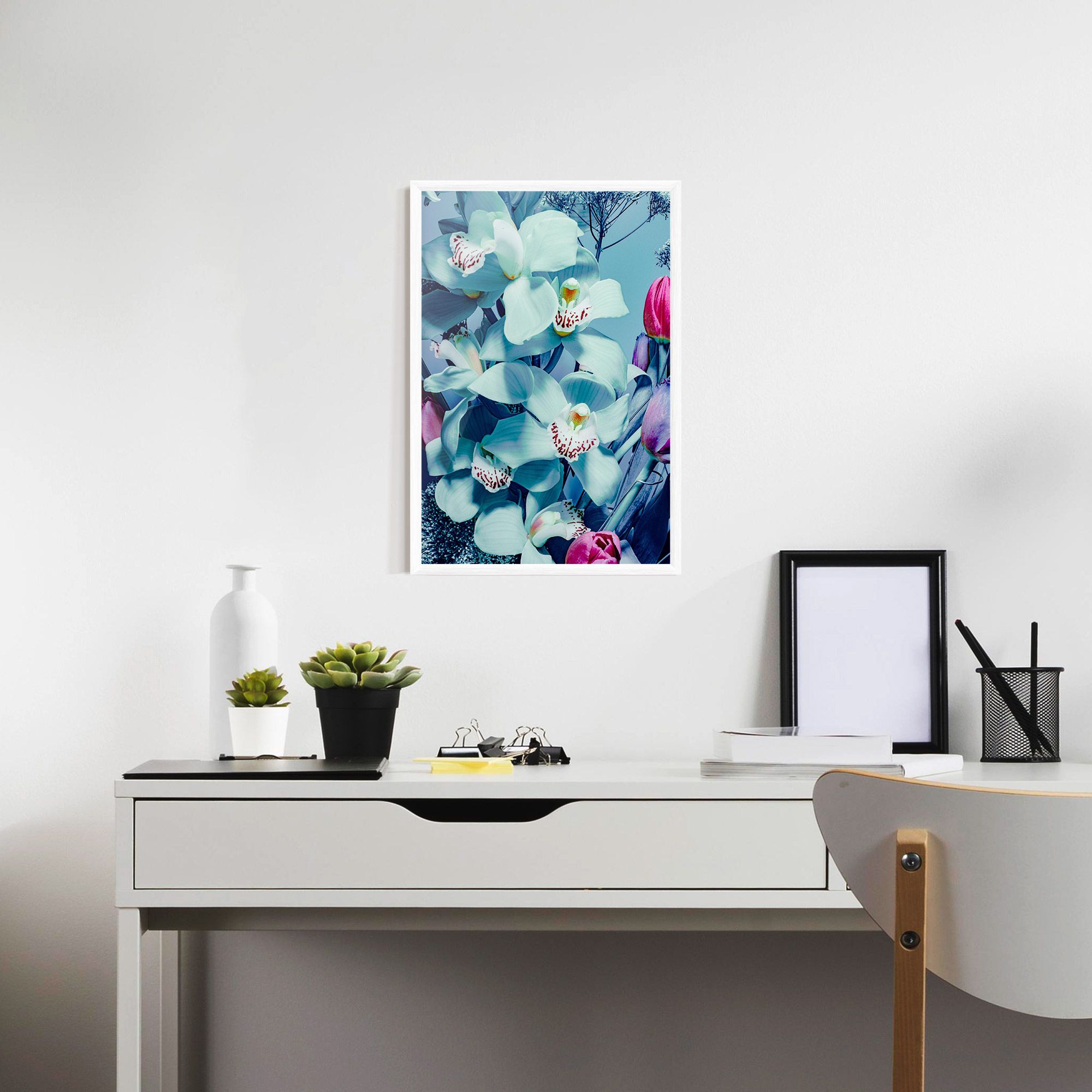 Light Blue Orchids mockup 7