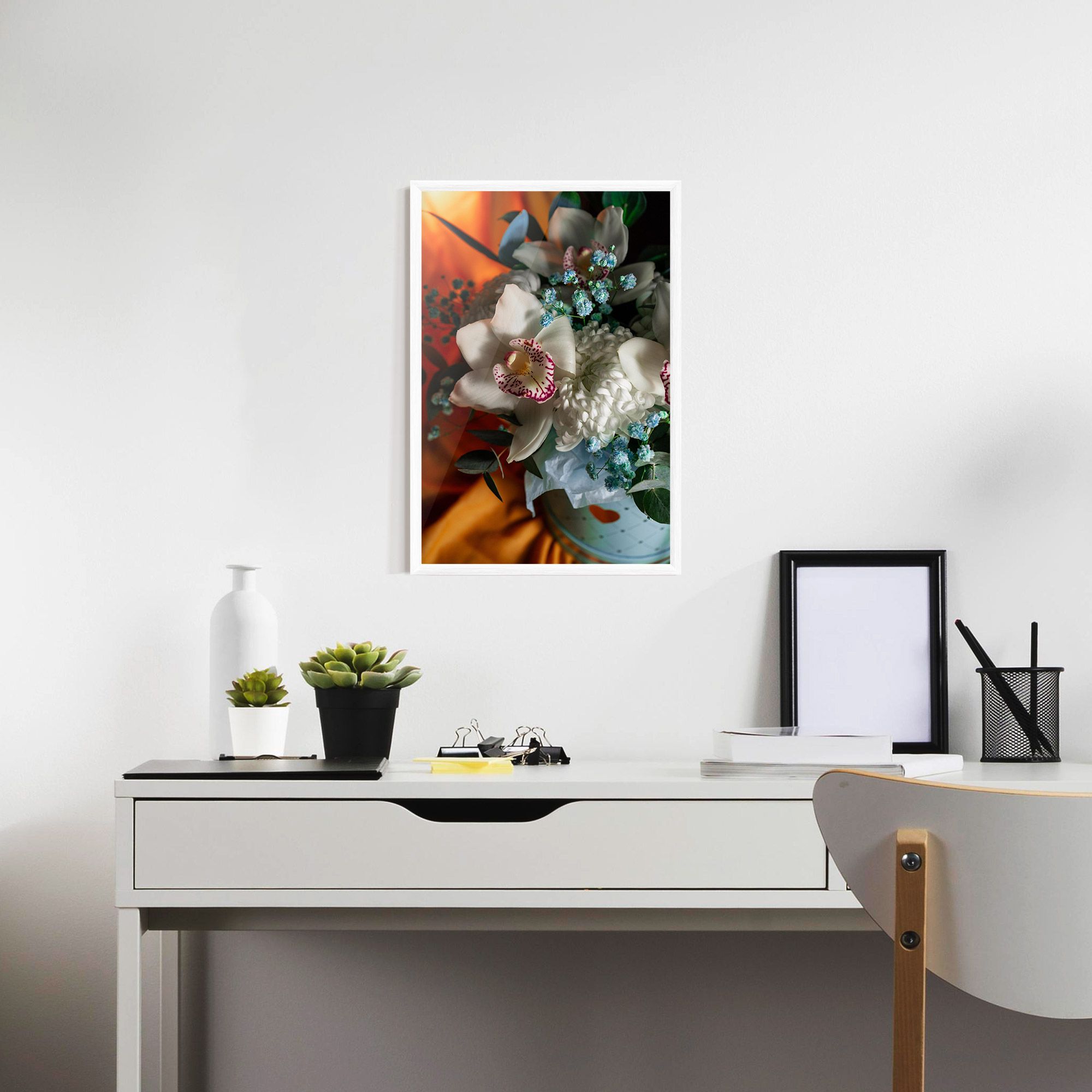 Orchid In Vase mockup 7