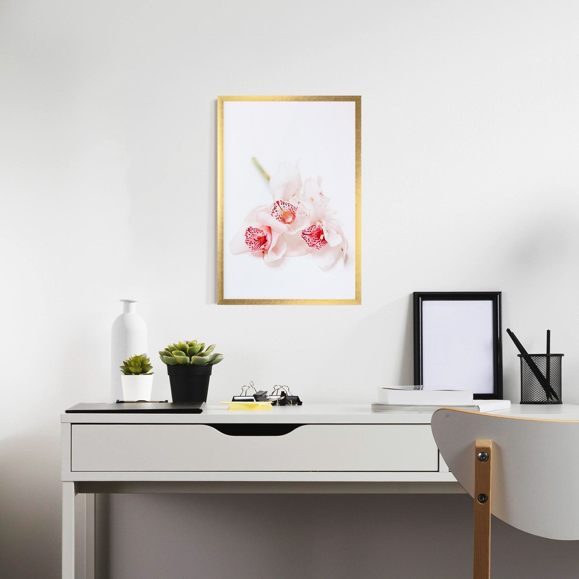 White Orchid With Pink mockup 7