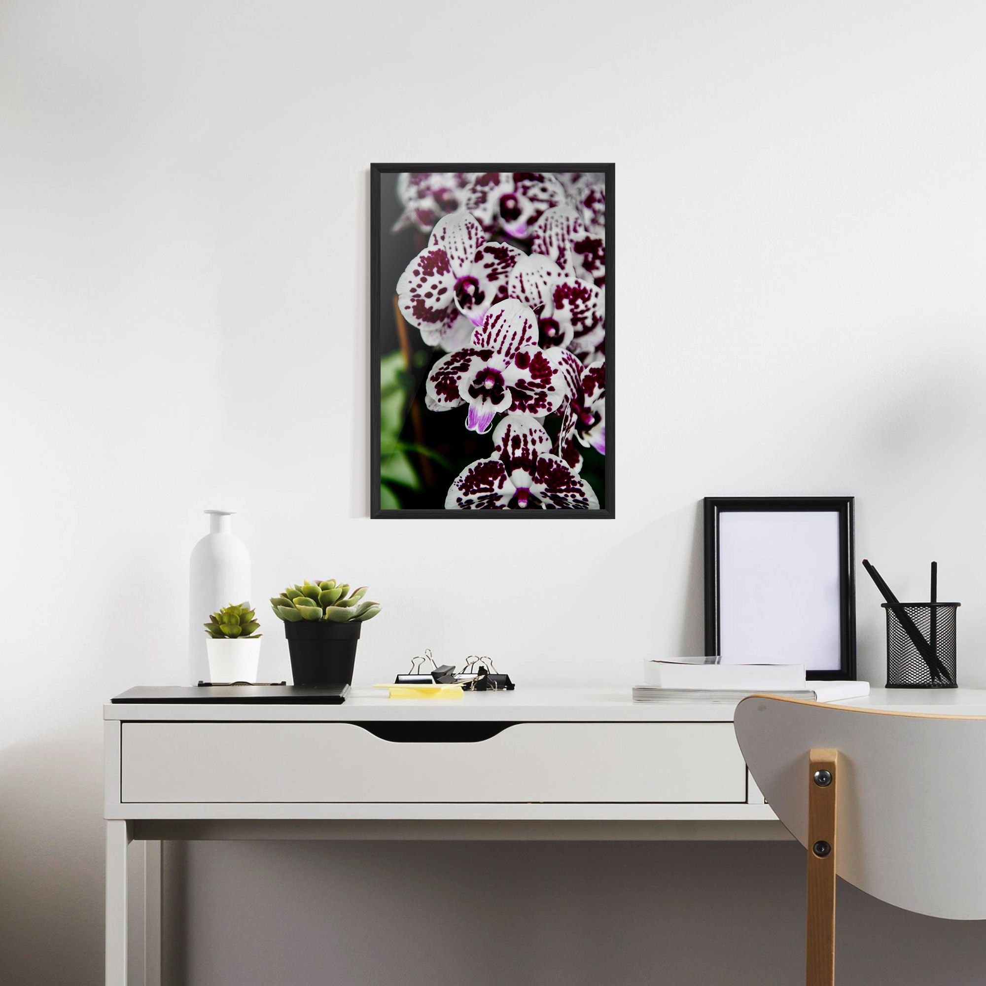 Dark Purple Orchids mockup 7