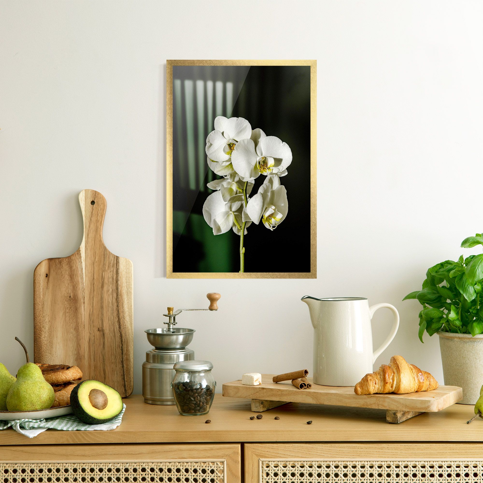 Orchid On Green mockup 8
